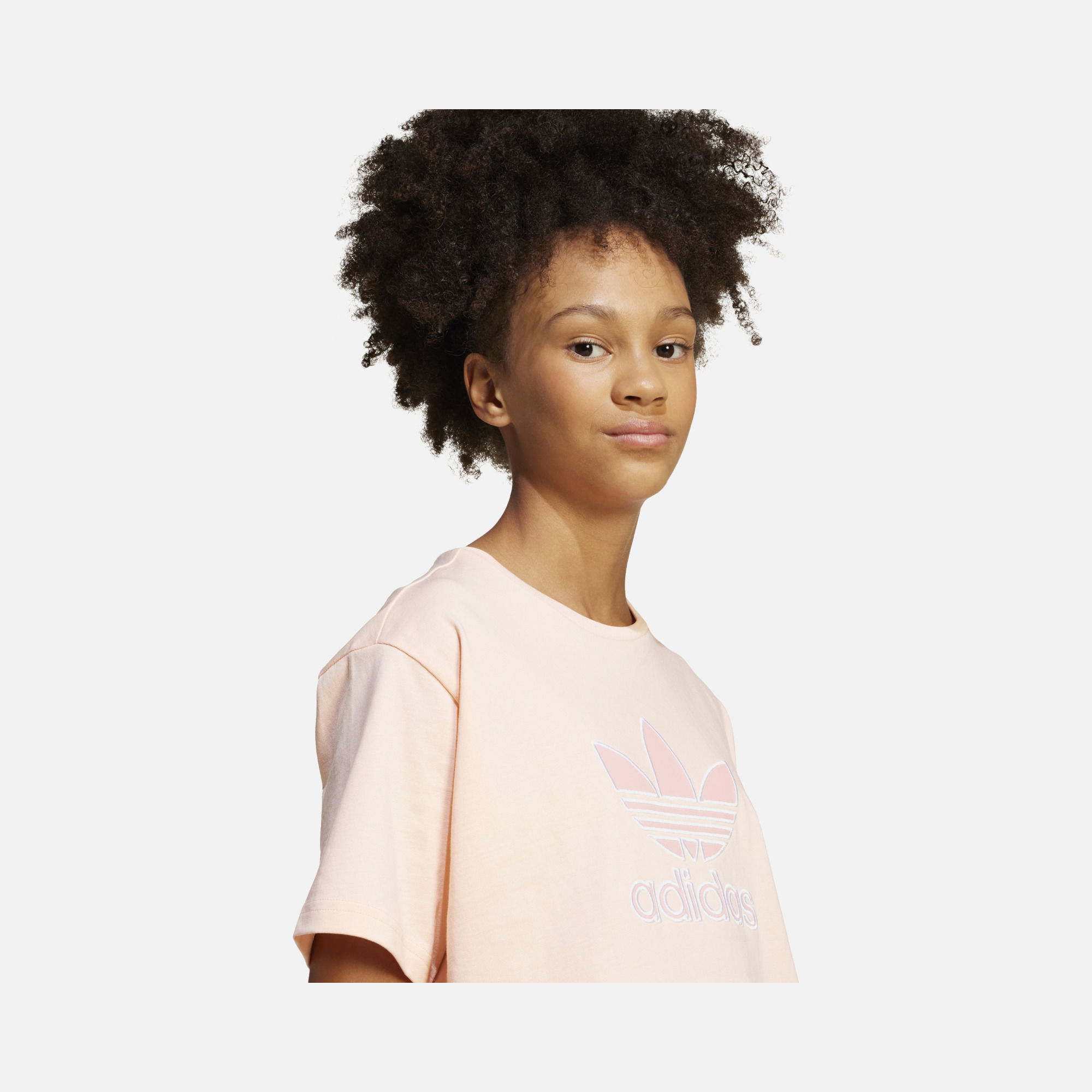 adidas Originals Oversize Cropped Short-Sleeve Çocuk Tişört