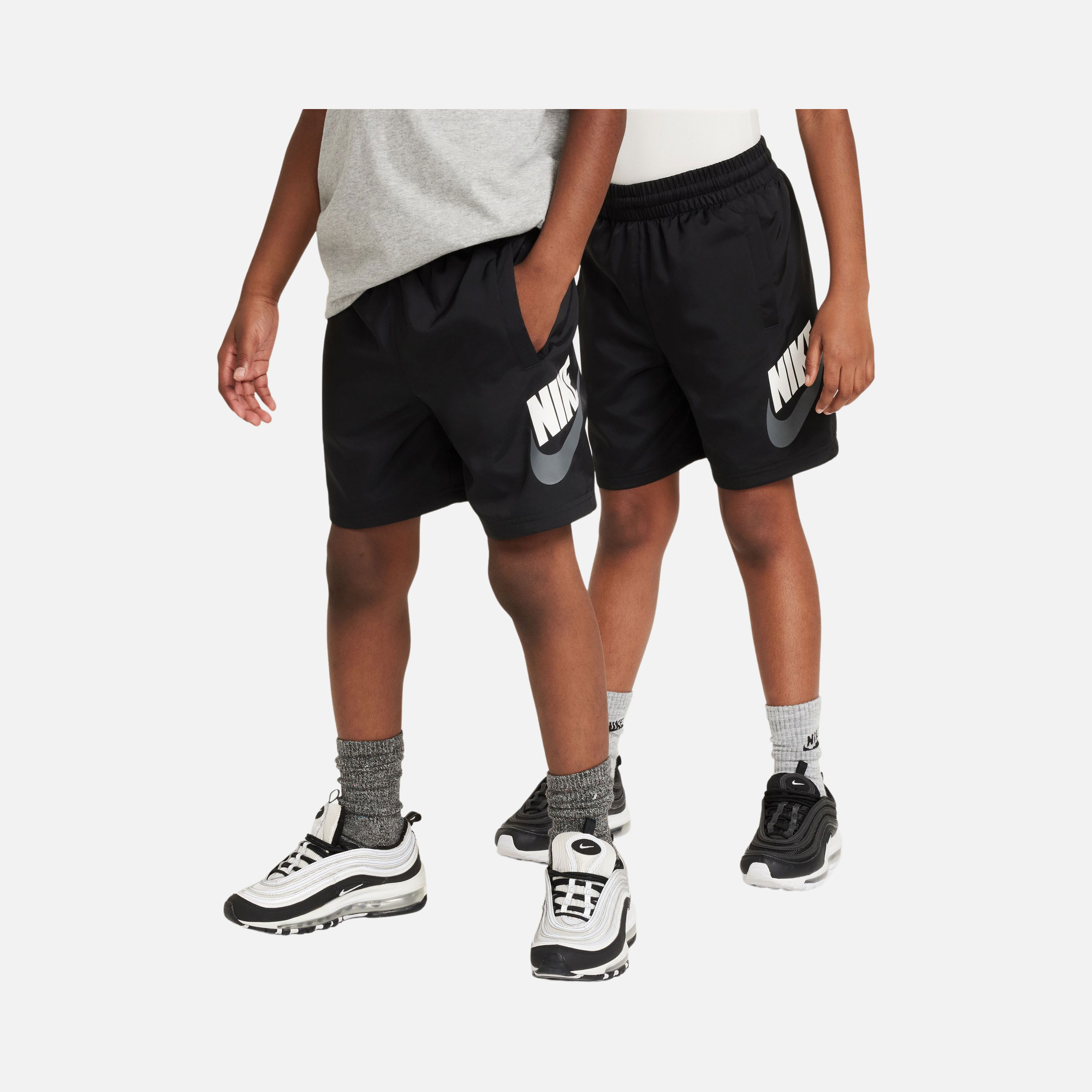 Nike Sportswear Woven Fabrics Mesh Lined Multidirectional Çocuk Şort