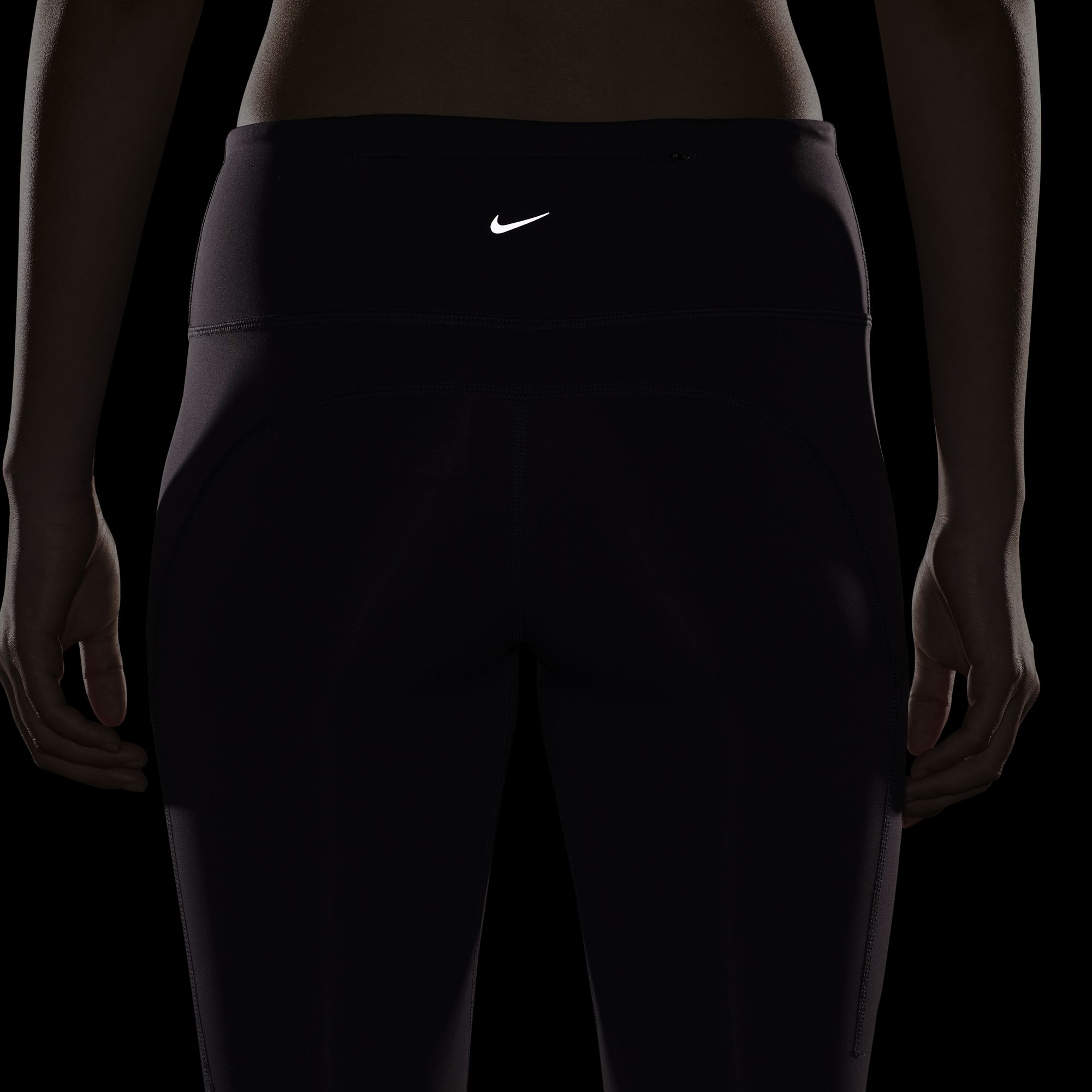 Nike Epic Lux Mid-Rise Running Kadın Tayt