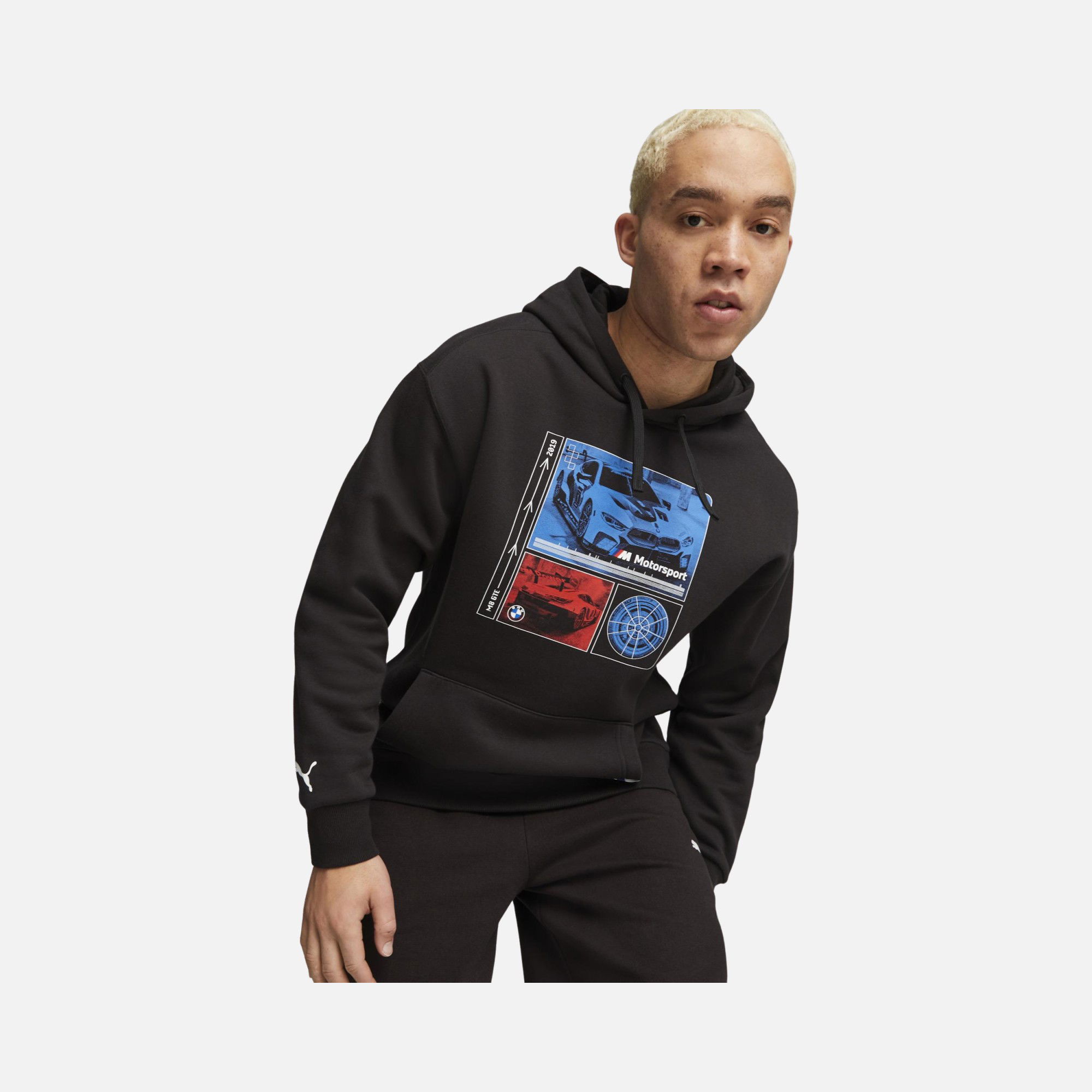 Puma Sportswear BMW M Motorsport Graphic Hoodie Erkek Sweatshirt