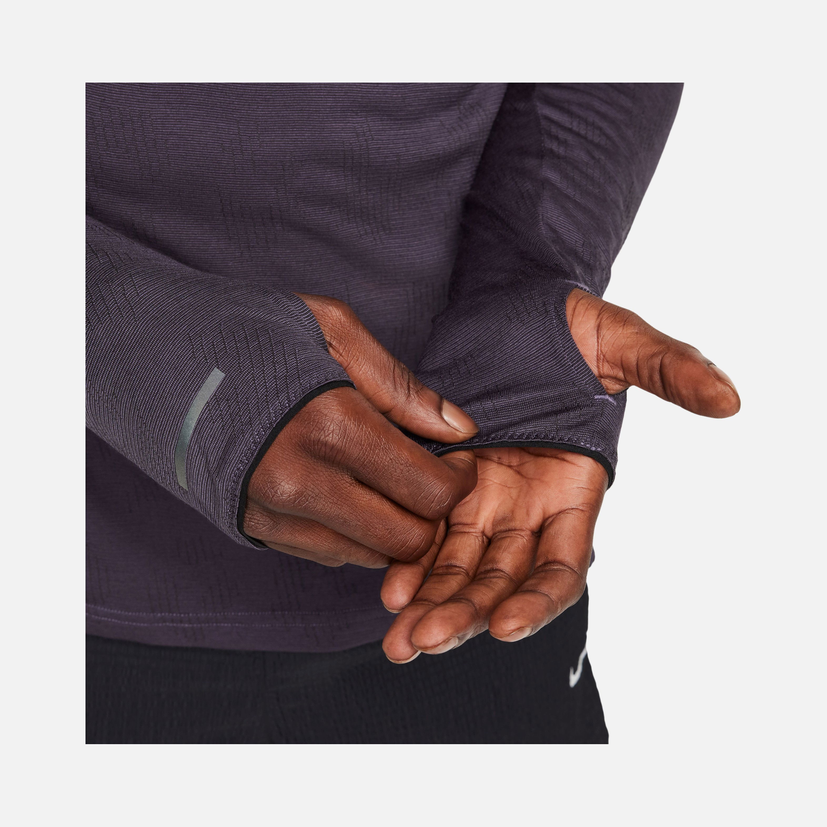 Nike Therma-Fit ADV Running Long-Sleeve Erkek Tişört