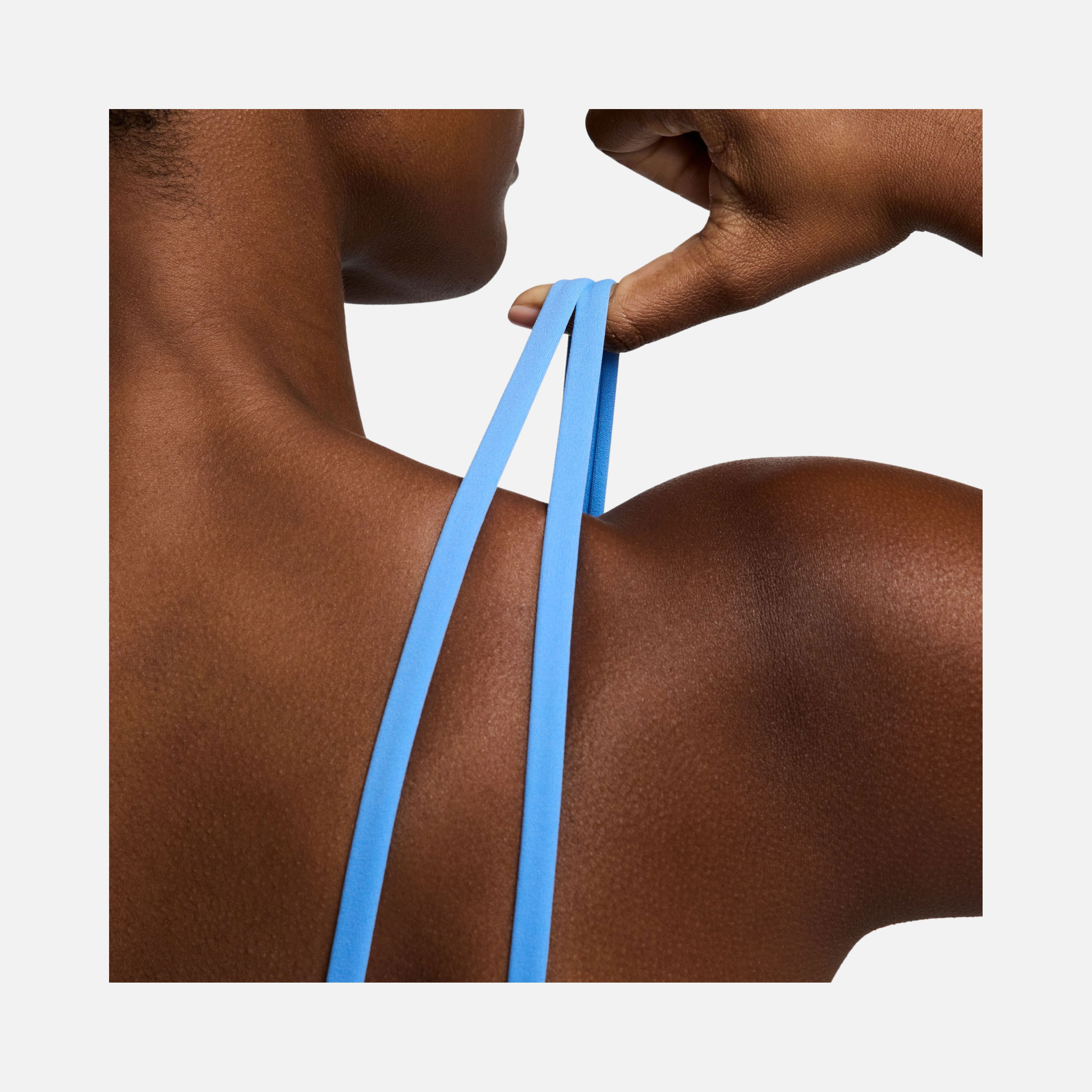 Nike Dri-Fit Alate Trace Light-Support Padded Strappy Training Kadın Bra