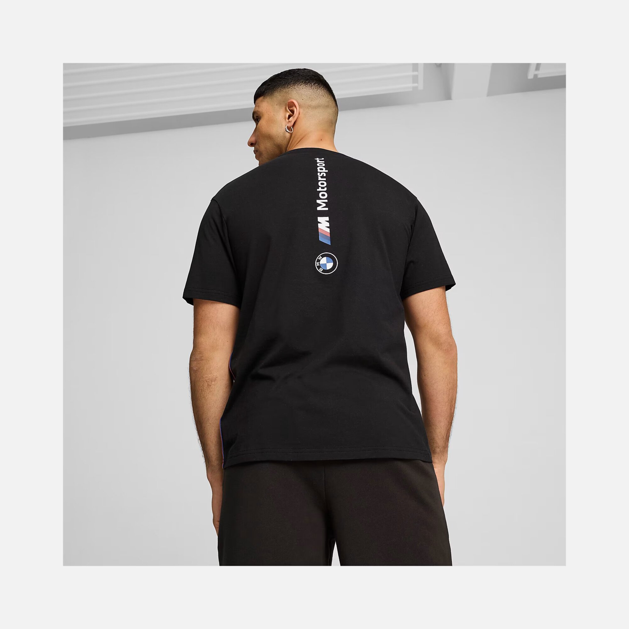 Puma BMW M Motorsport ESS+ Logo Short-Sleeve Erkek Tişört
