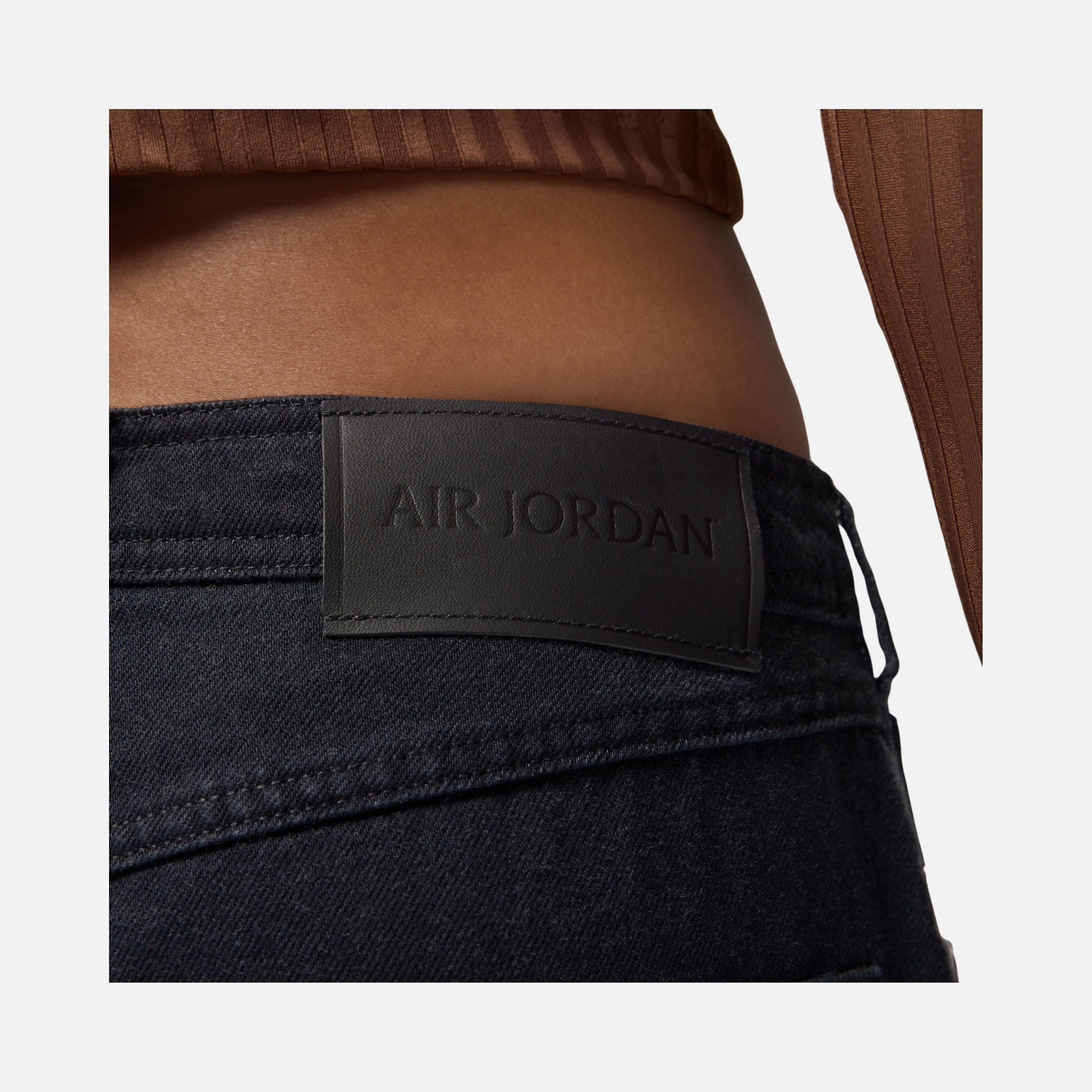 Nike Air Jordan All Over Printed Unlined Full Snaps Long Kadın Etek