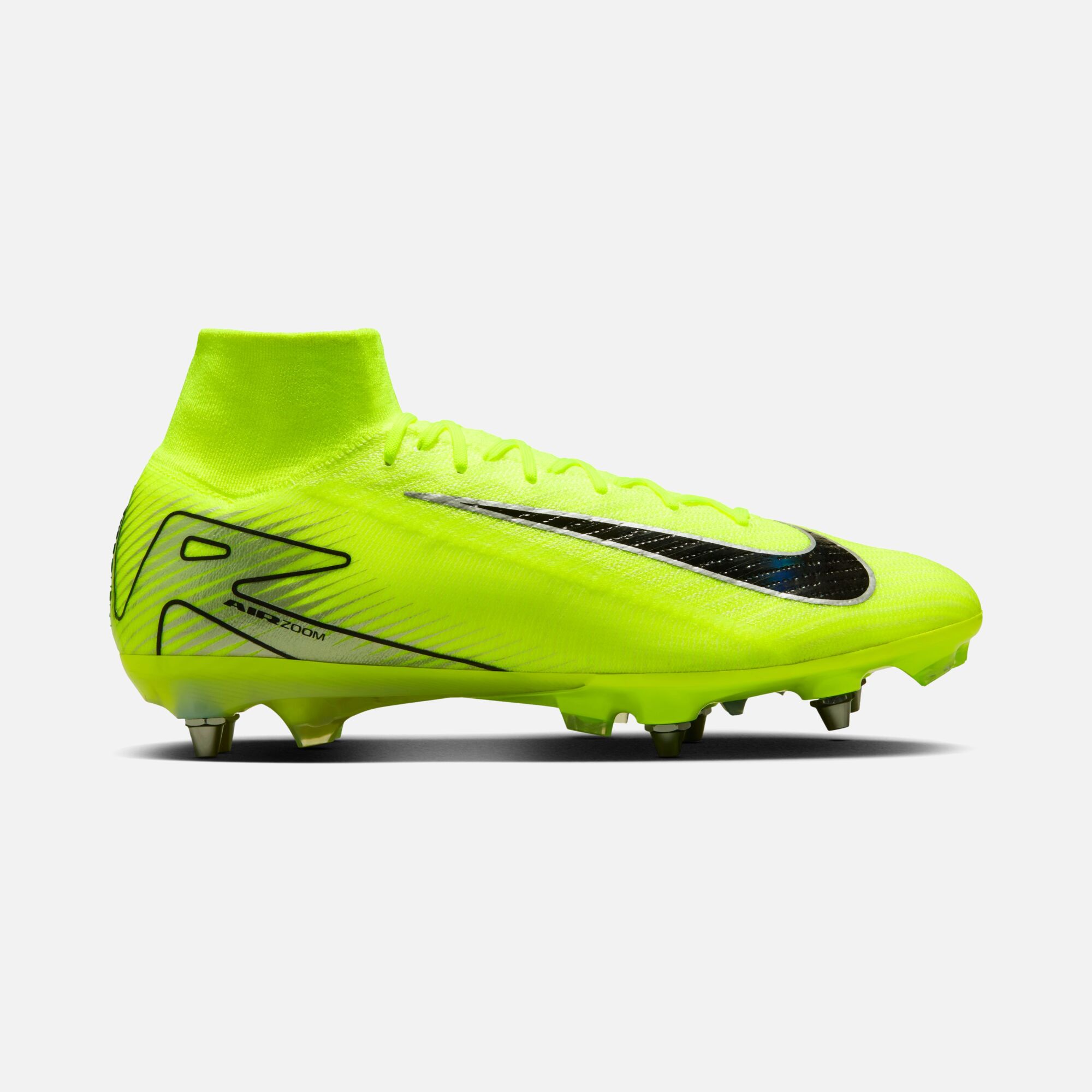 Nike Mercurial Zoom Superfly 10 Elite Soft Ground-Pro High-Top Erkek Krampon