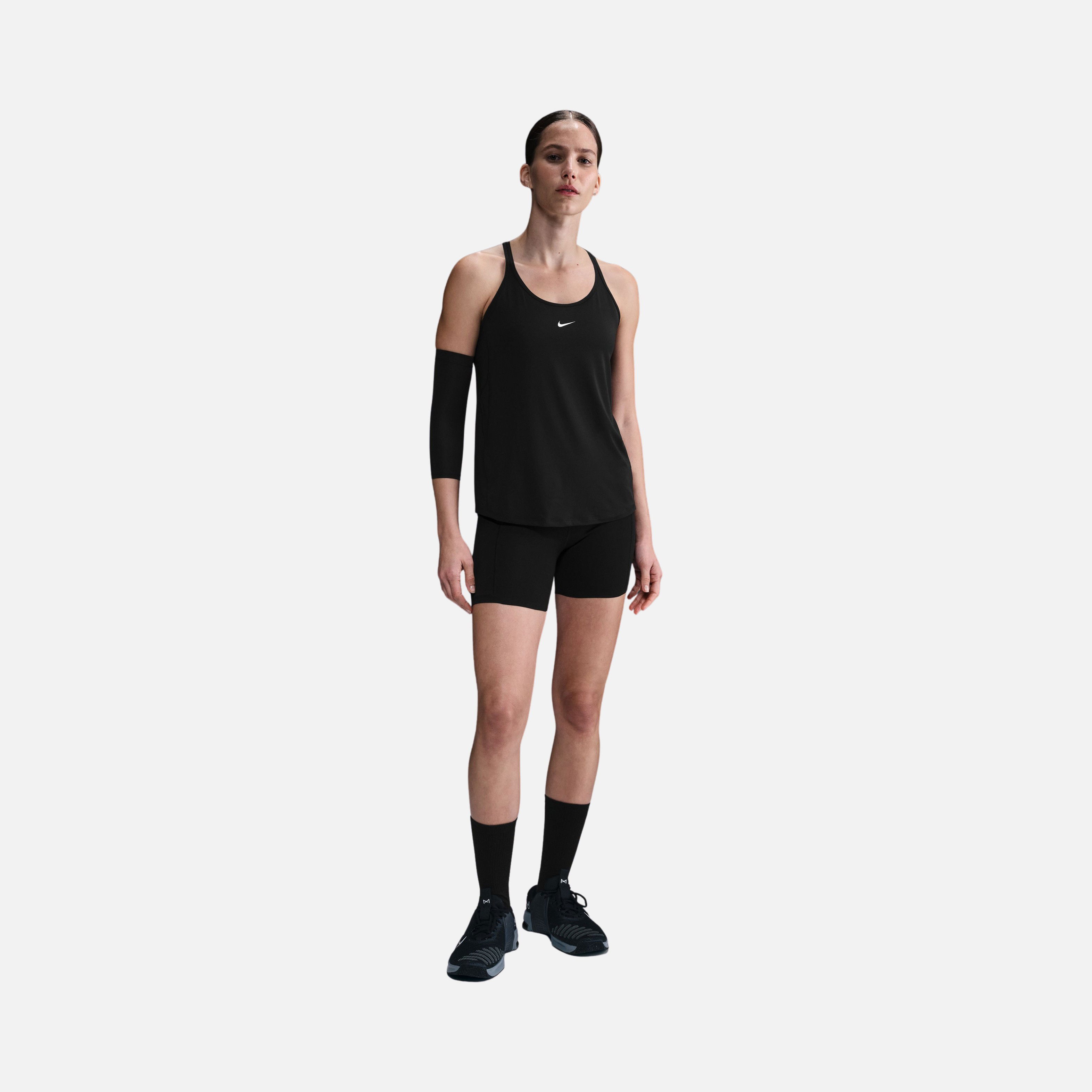 Nike One Classic Dri-fit Strpy Tank Wt Kadın Atlet