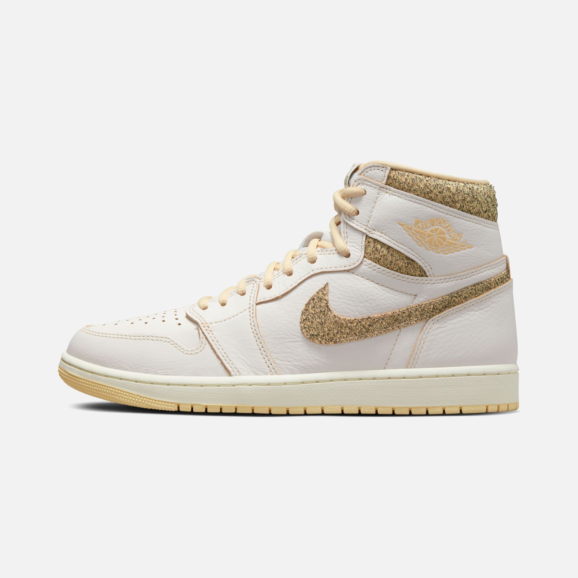 Nike Air Jordan 1 Retro High OG Craft ''Sail and Pale Vanilla'' Erkek Spor Ayakkabı