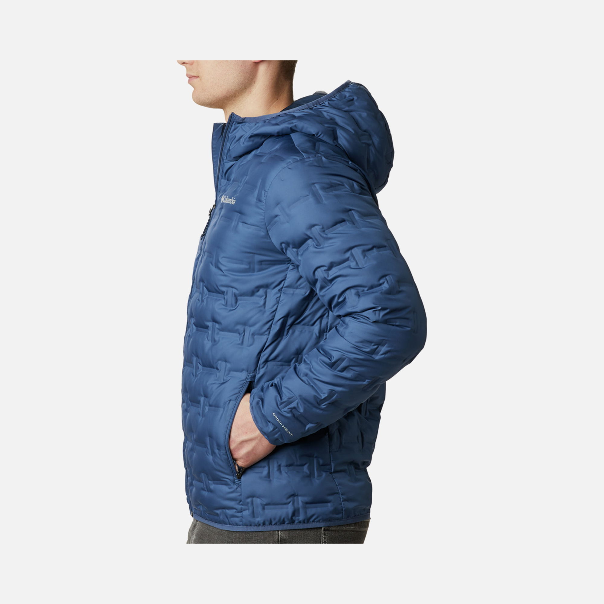 Columbia Delta Ridge™ Down Full-Zip Hoodie Erkek Mont