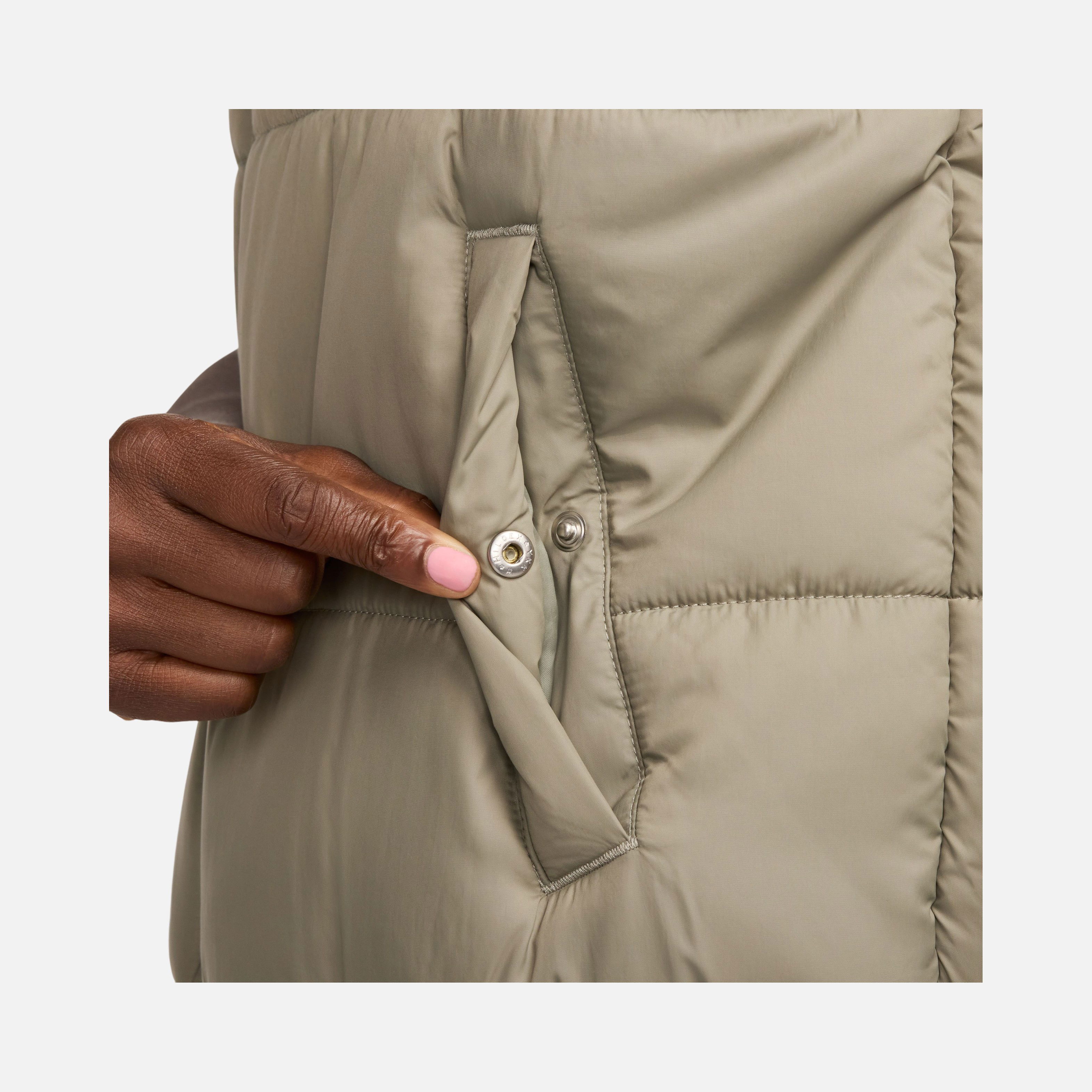 Nike Sportswear Therma-Fit Loose Cut at Hip-Length Full-Zip Hoodie Kadın Mont