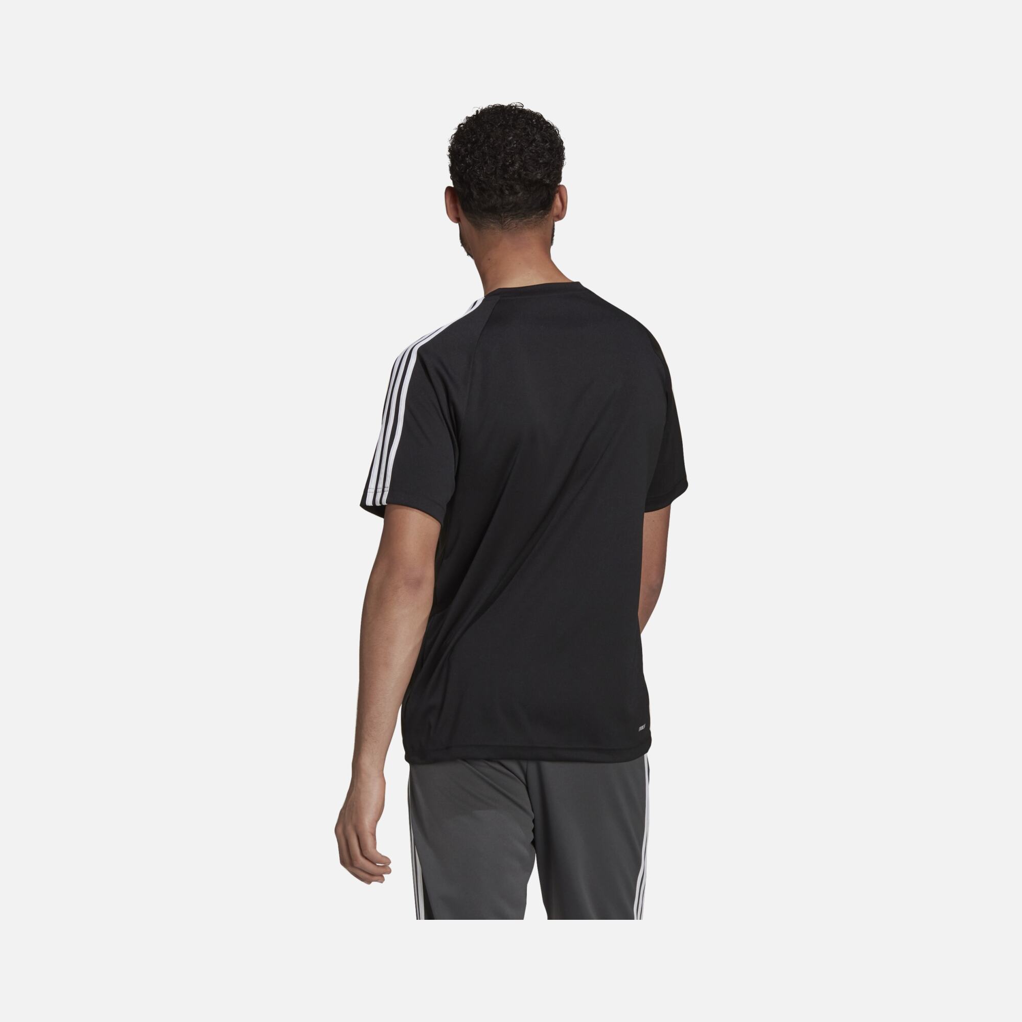 adidas AEROREADY Sereno 3-Stripes Sportswear&Gym Short-Sleeve Erkek Tişört