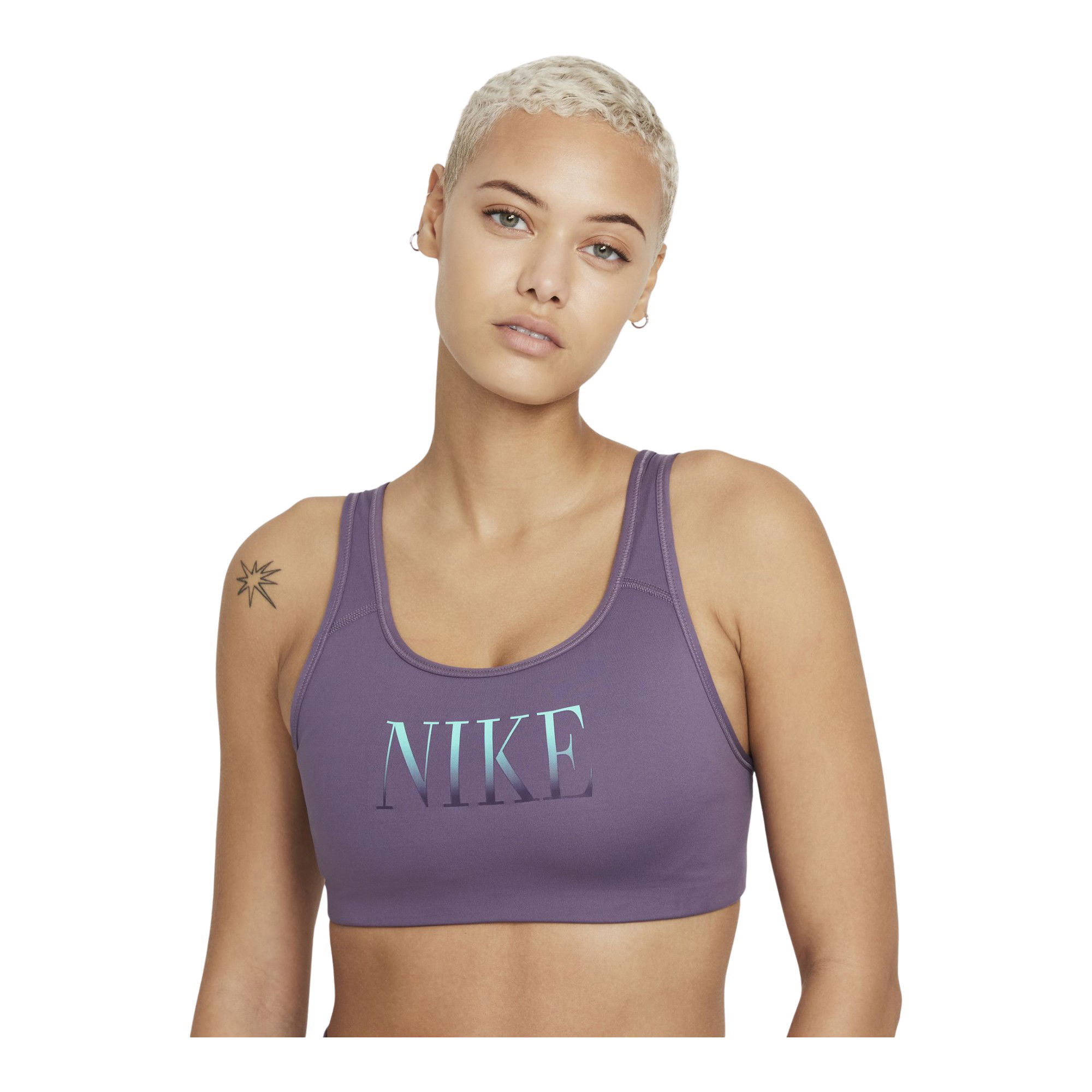Nike Dri-Fit Swoosh Medium-Support 1-Piece Pad Kadın Bra