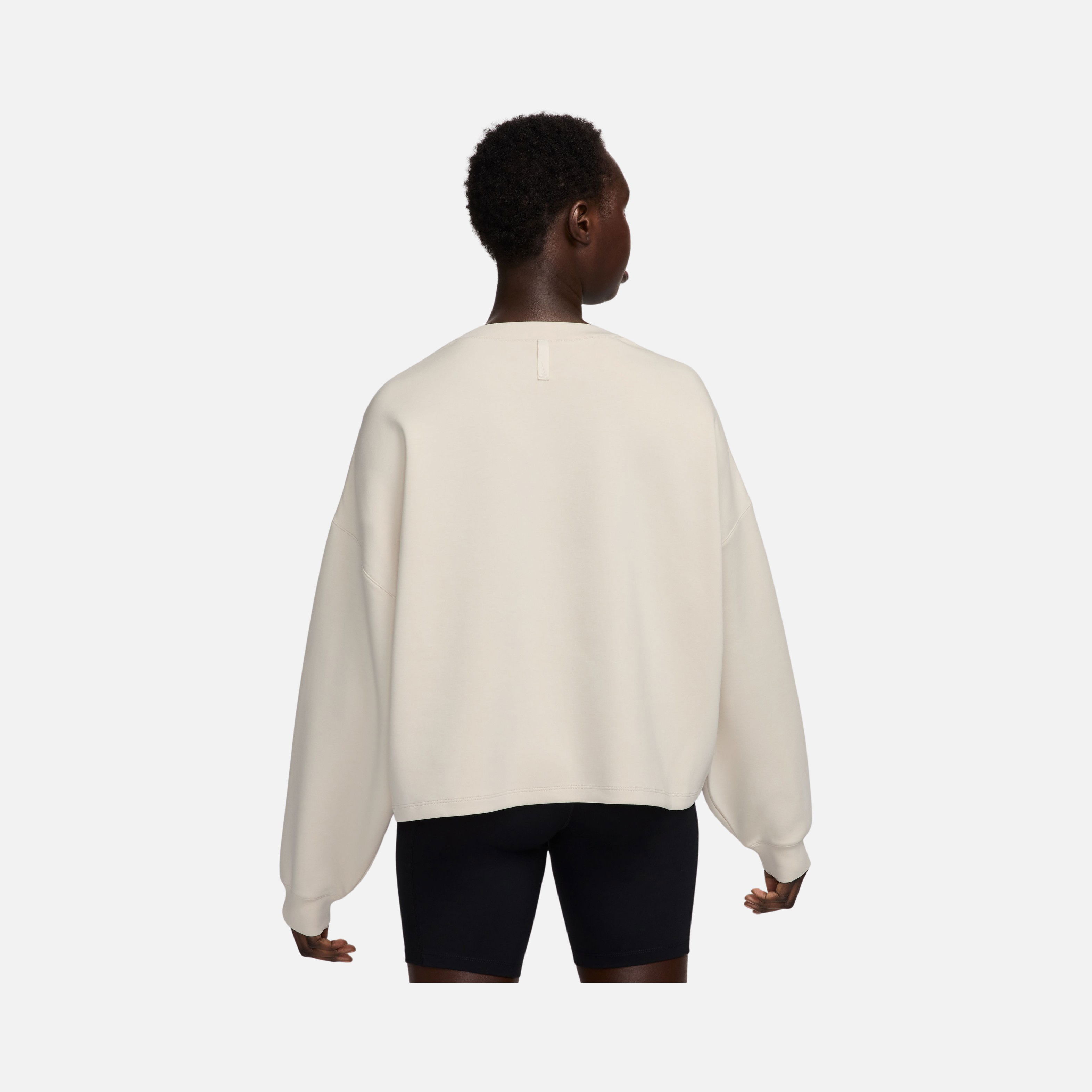 Nike 24.7 Dri-Fit Soft Knit Extra Loose Cut Crew Training Kadın Sweatshirt