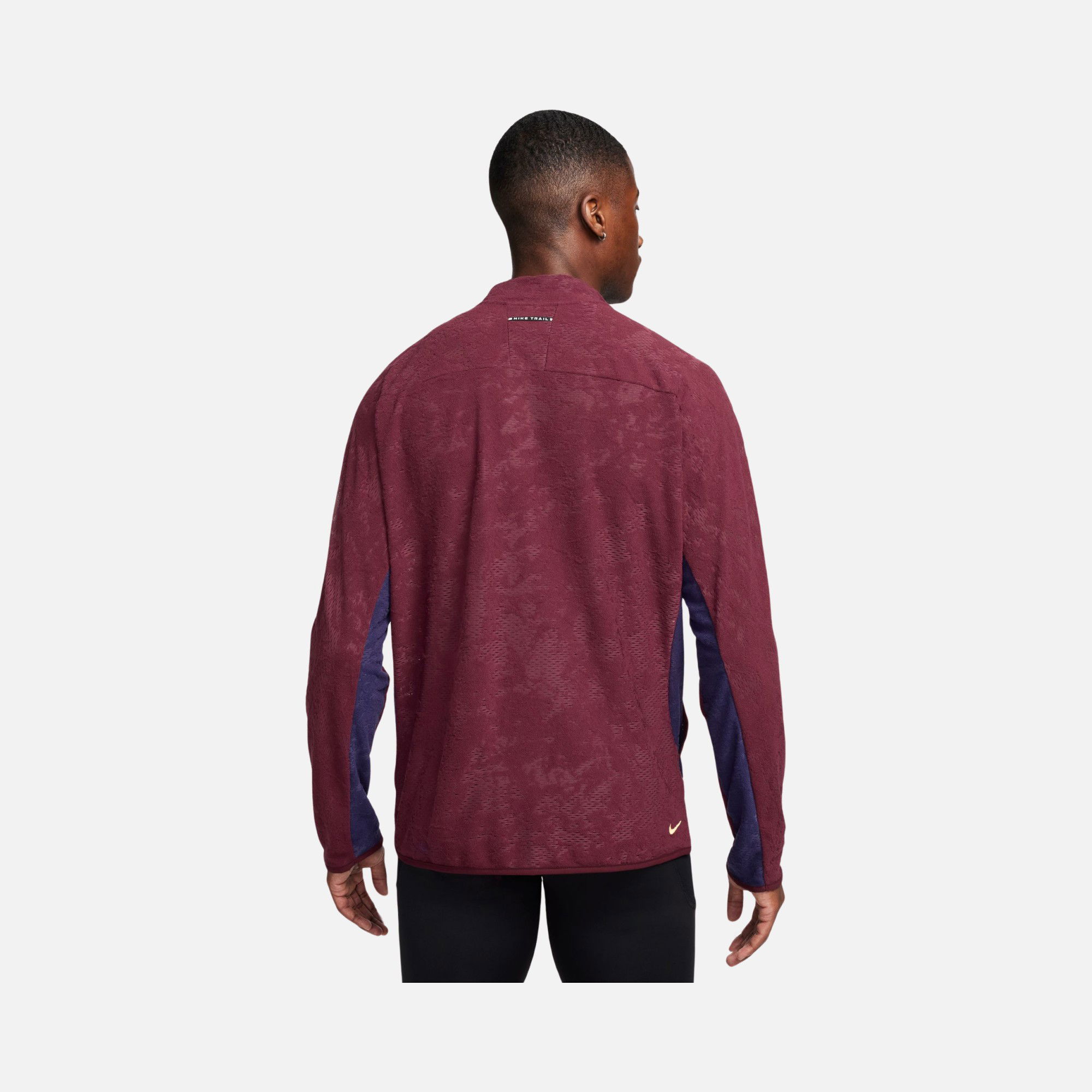 Nike Trail Dri-Fit 1/2-Zip Running Long-Sleeve Erkek Tişört