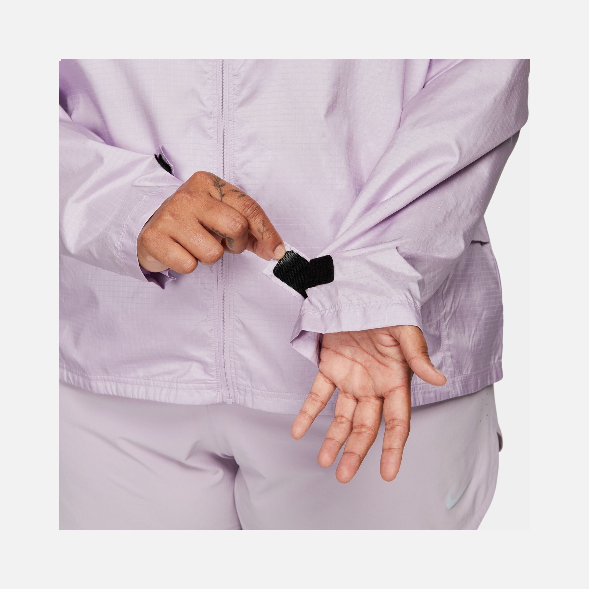 Nike Essential Running Full-Zip Hoodie (Plus Size) Kadın Ceket