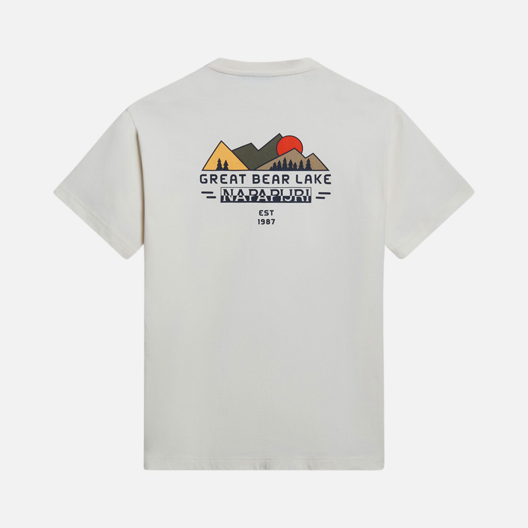 Napapijri Sportswear Tahi Graphic Short-Sleeve Erkek Tişört