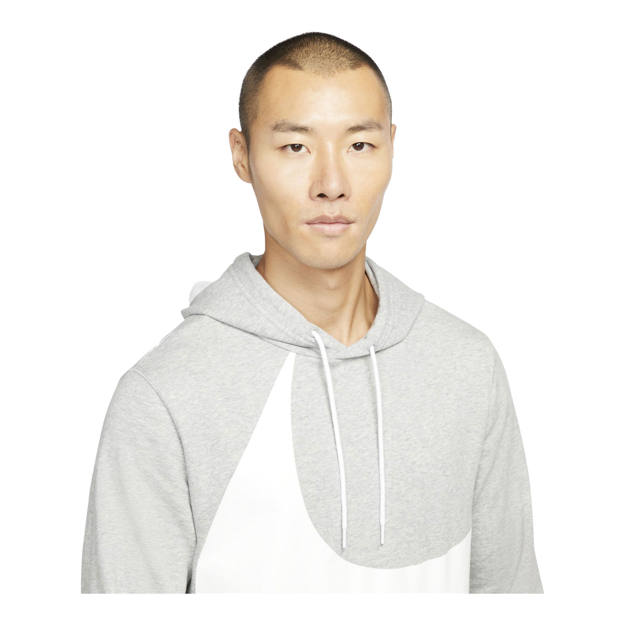 Nike Sportswear Swoosh Semi-Brushed Back Pullover Hoodie Erkek Sweatshirt