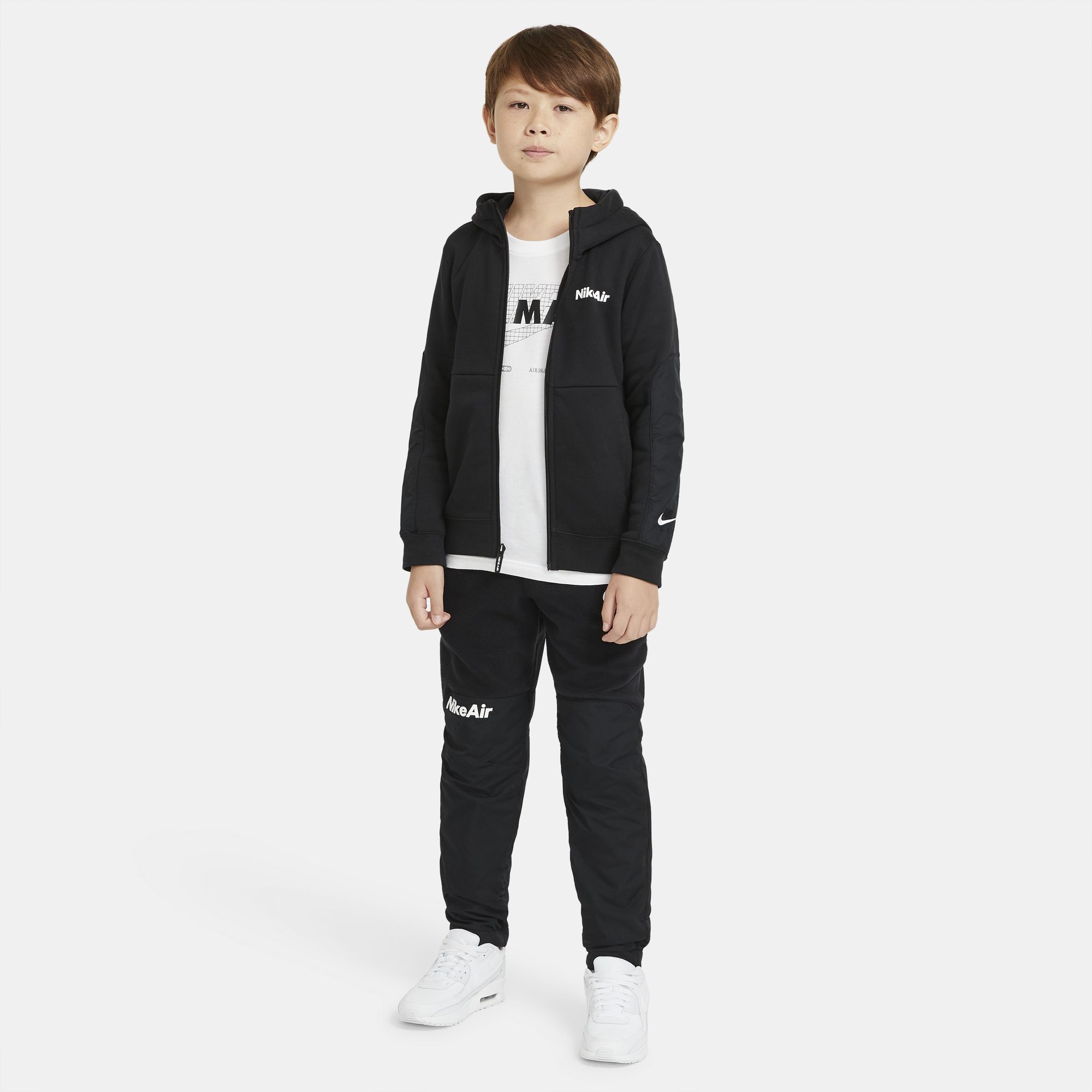 Nike Air Full-Zip Hoodie (Boys') Çocuk Sweatshirt