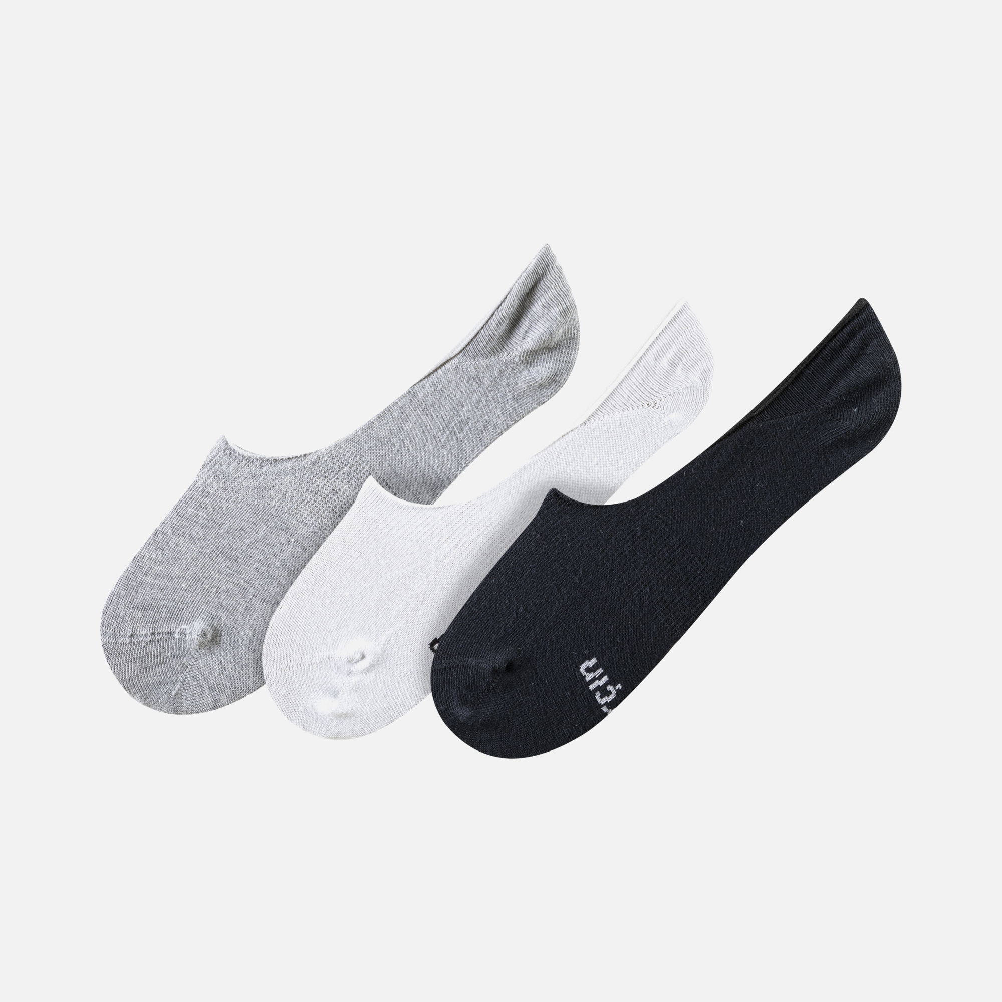 Barçın Basics Slikonlu (3 Pair) Babet Çorap