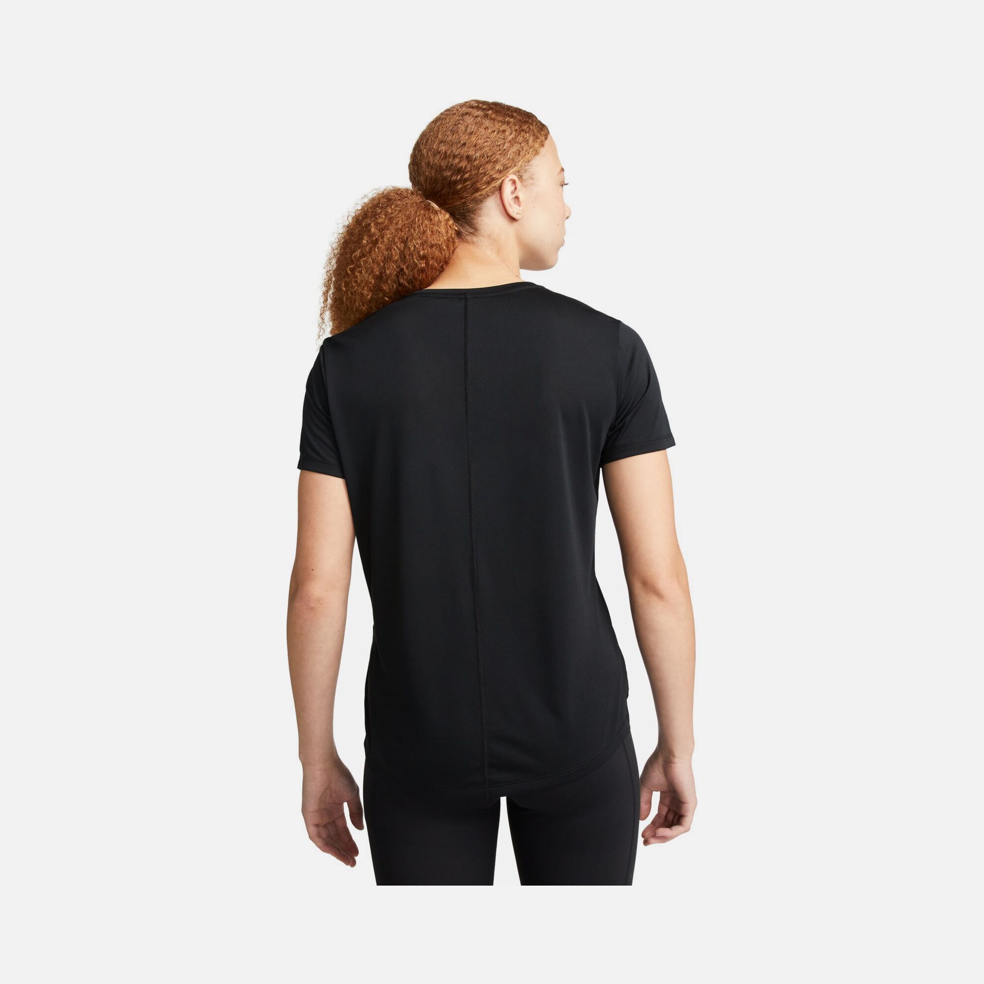 Nike Dri-Fit One Swoosh Graphic Running Short-Sleeve Kadın Tişört