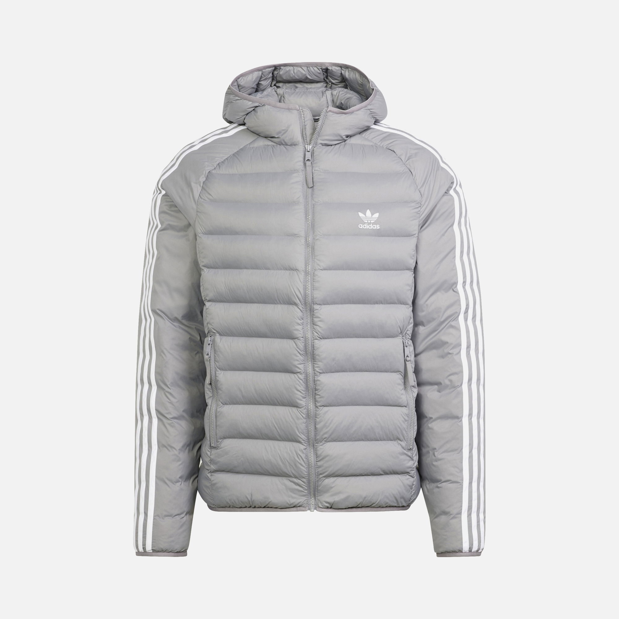 adidas Sportswear Padded 3-Stripes Full-Zip Hoodie Erkek Mont