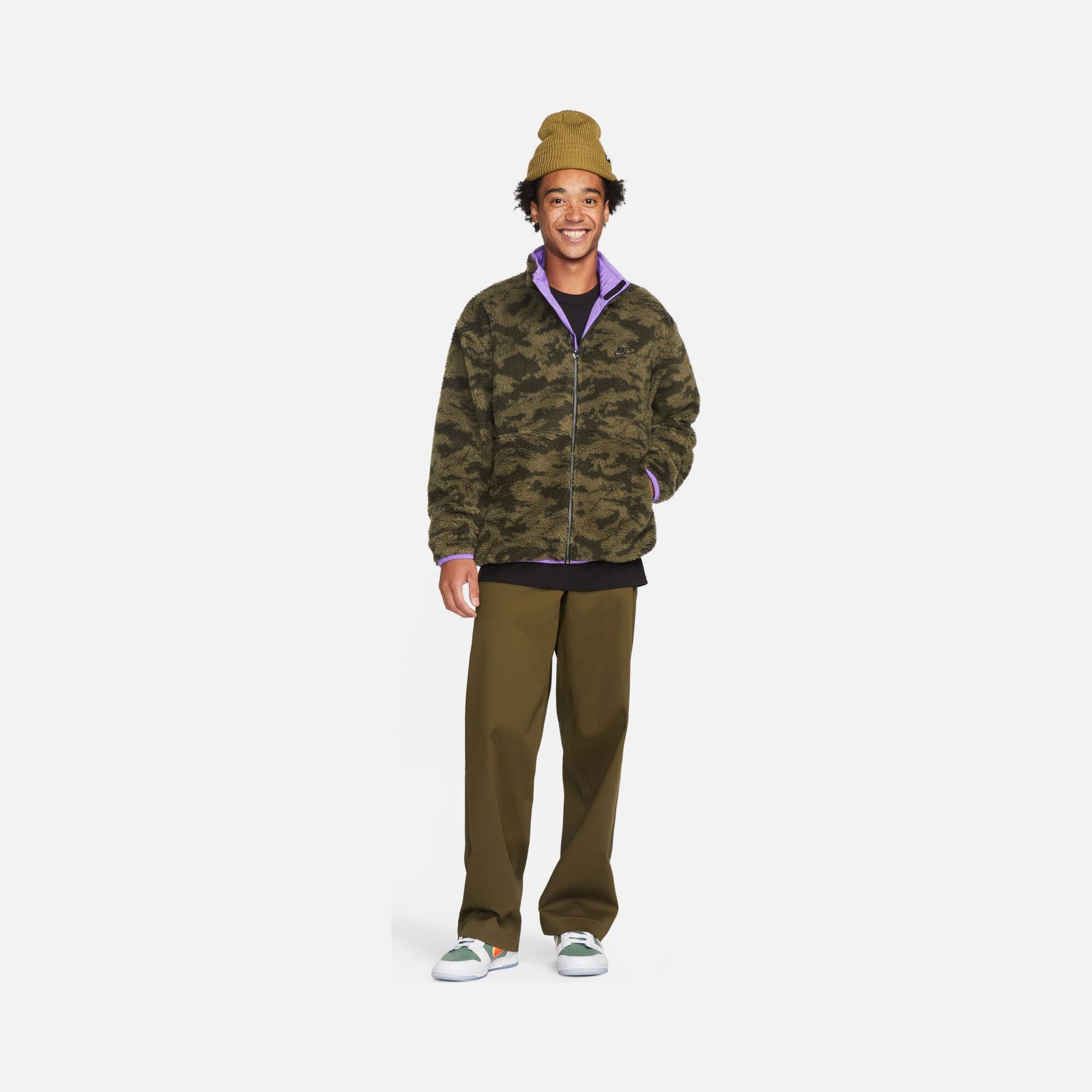 Nike Sportswear Club Fleece+ Reversible Winterized Full-Zip Erkek Ceket