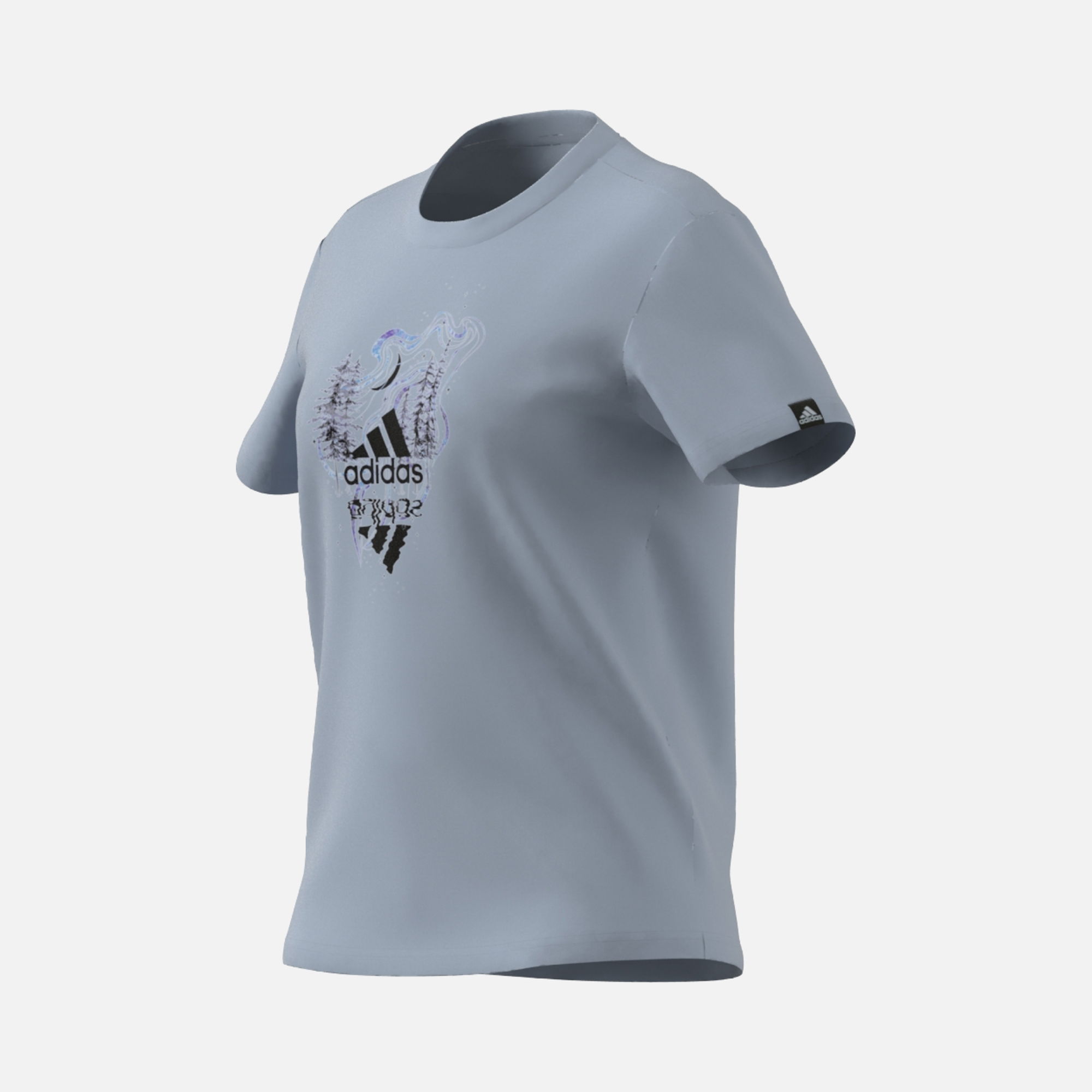 adidas Sportswear Mystic Nature Graphic Short-Sleeve Kadın Tişört
