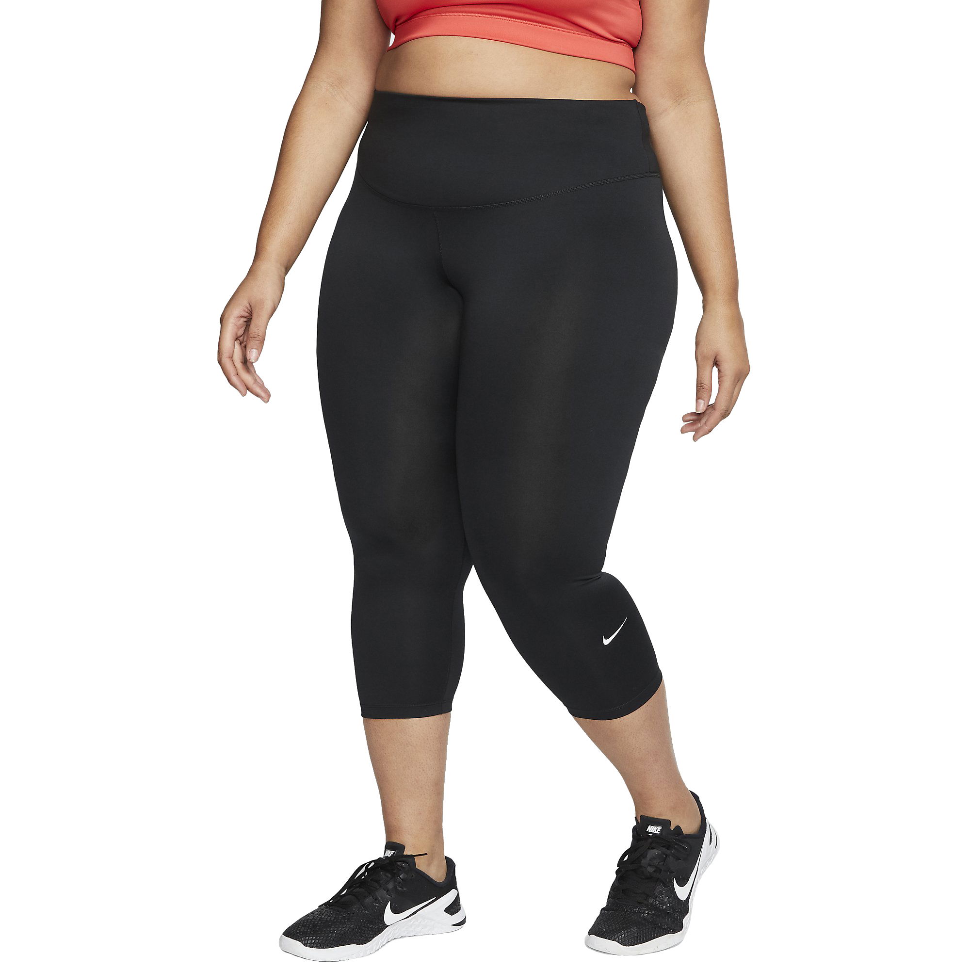 Nike One Cropped Leggings (Plus Size) Kadın Tayt