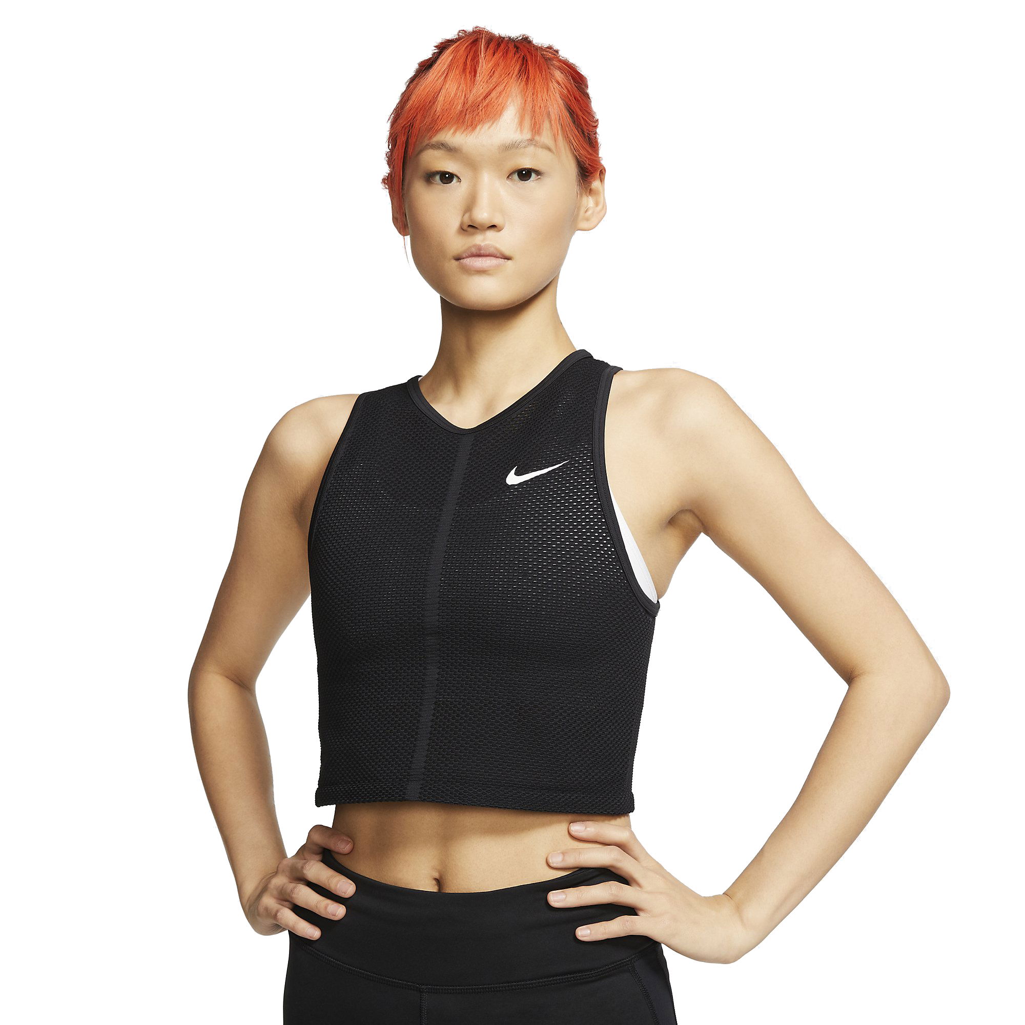 Nike Dri-Fit Mesh Running Kadın Atlet