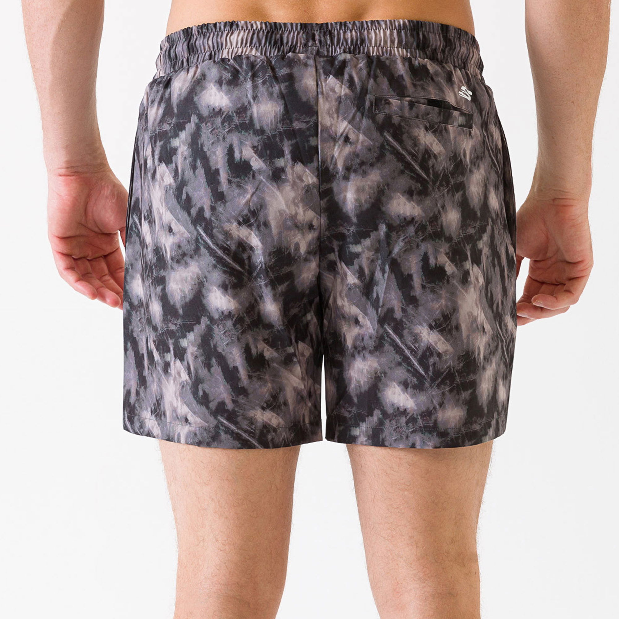 Skechers Brush Print Erkek Şort Mayo