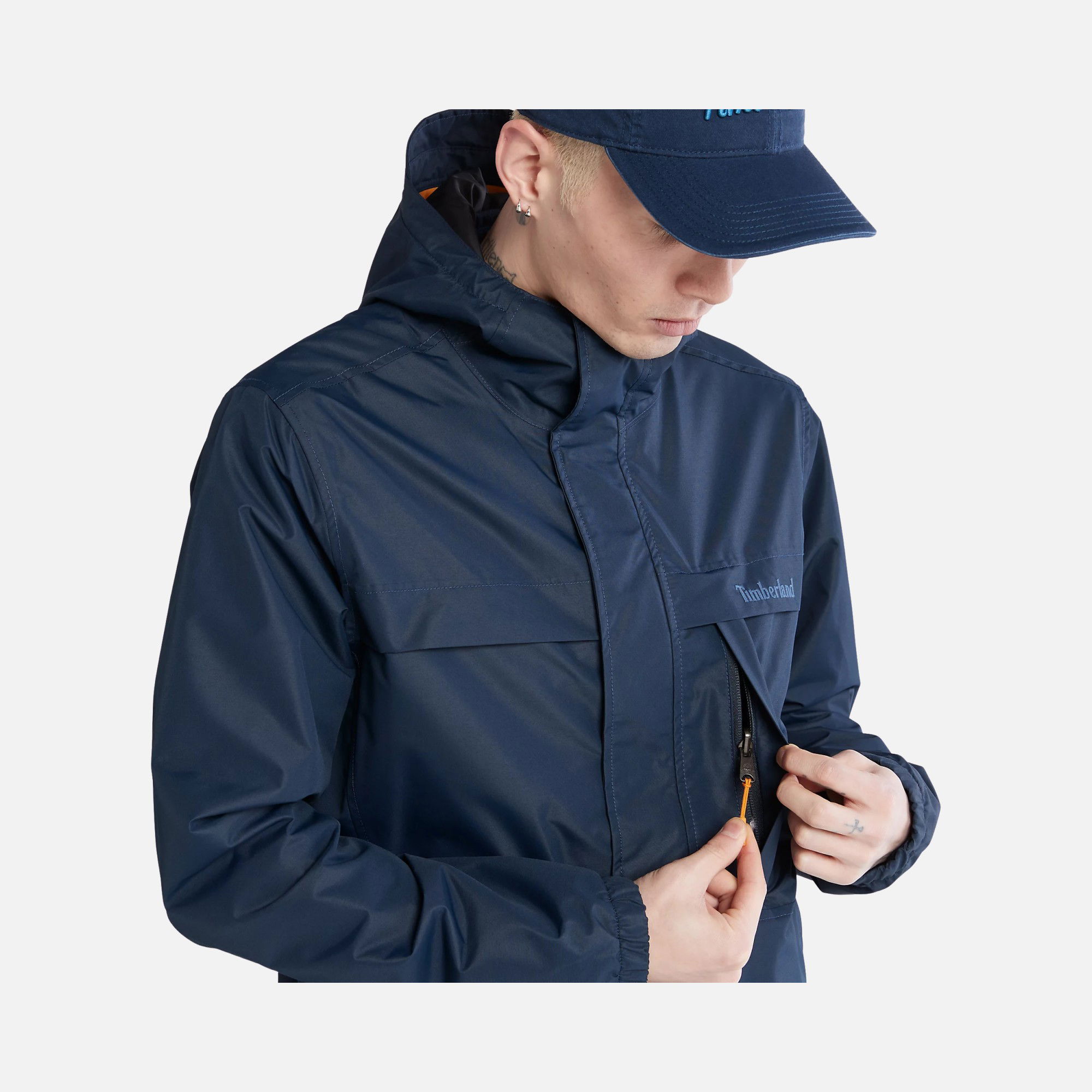 Timberland Sportswear Water Resistant Shell Full-Zip Hoodie Erkek Ceket