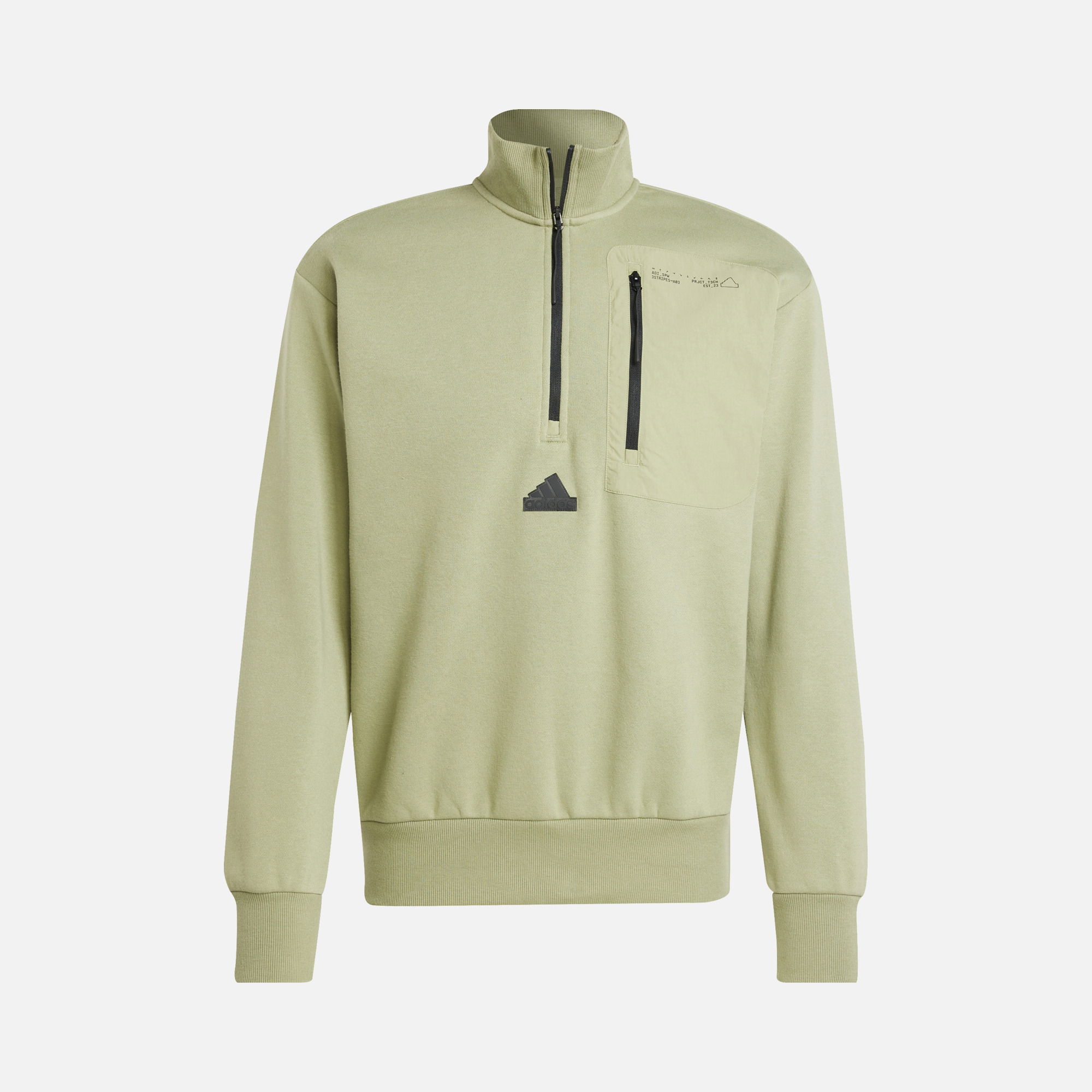 adidas Sportswear City Escape Fleece Half-Zip Erkek Sweatshirt