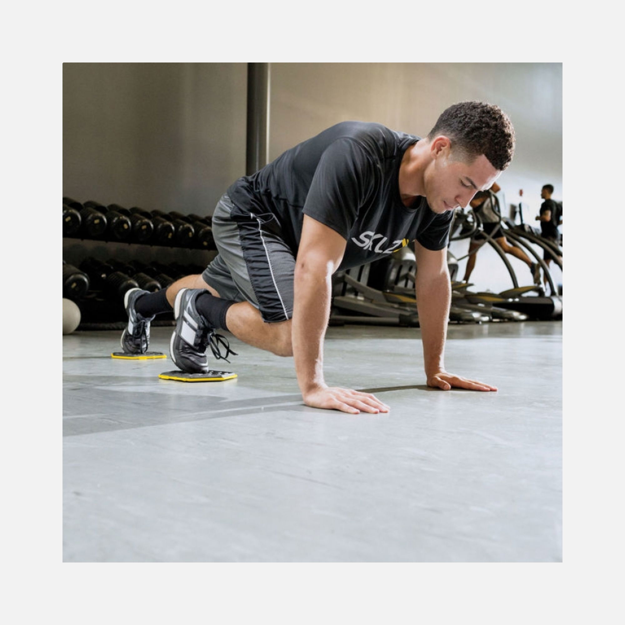 Finspor Sklz Slidez Gymstick ( 2 Piece) Vücut Denge Diski