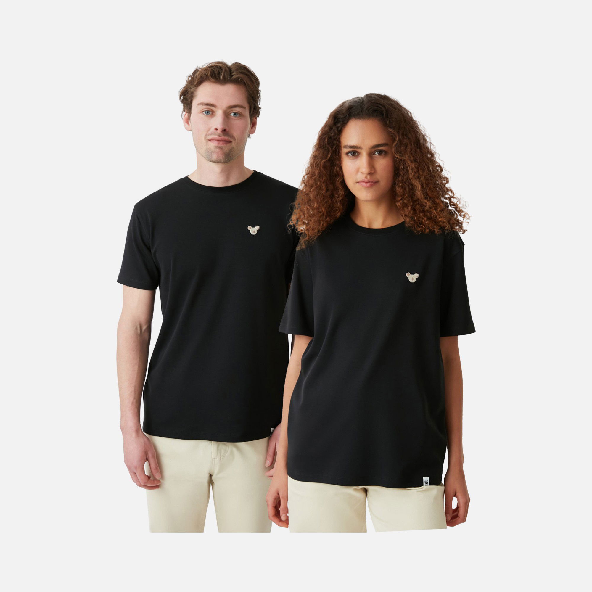 WWF Sportswear Koala Embroidered Short-Sleeve Unisex Tişört