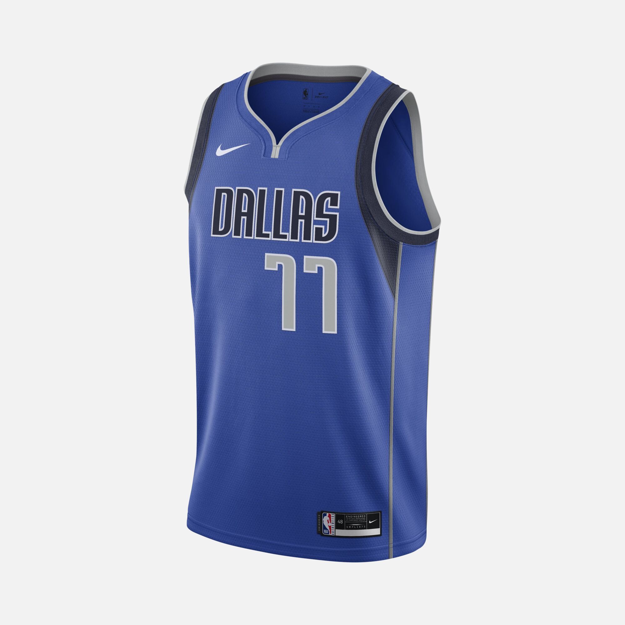 Nike NBA Luka Doncic Mavericks Icon Edition 2020 Swingman Jersey Erkek Forma