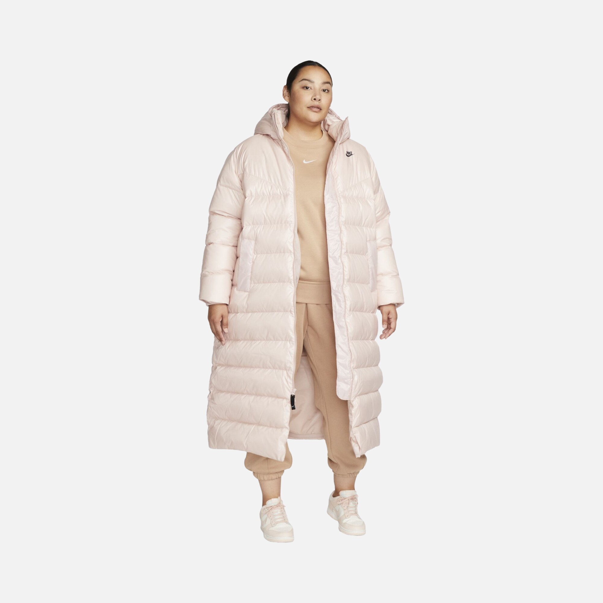 Nike Sportswear Therma-Fit Repel Synthetic-Fill Full-Zip Hoodie Kadın Parka