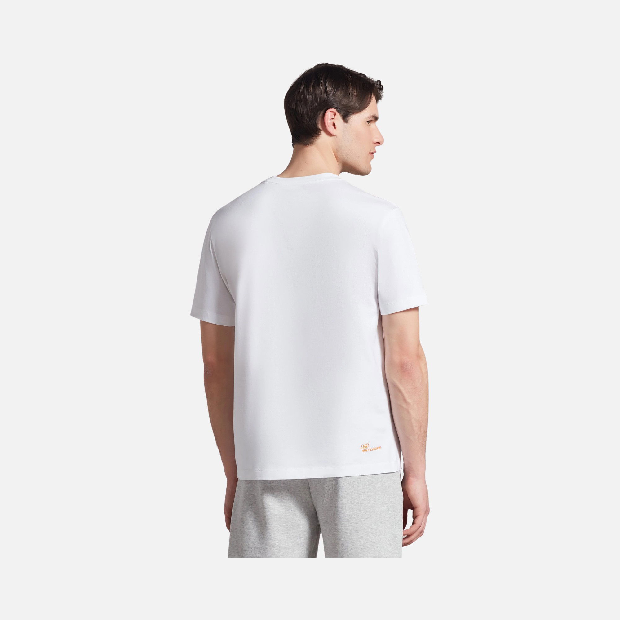 Skechers Sporswear Big Logo Graphic Short Sleeve Erkek Tişört