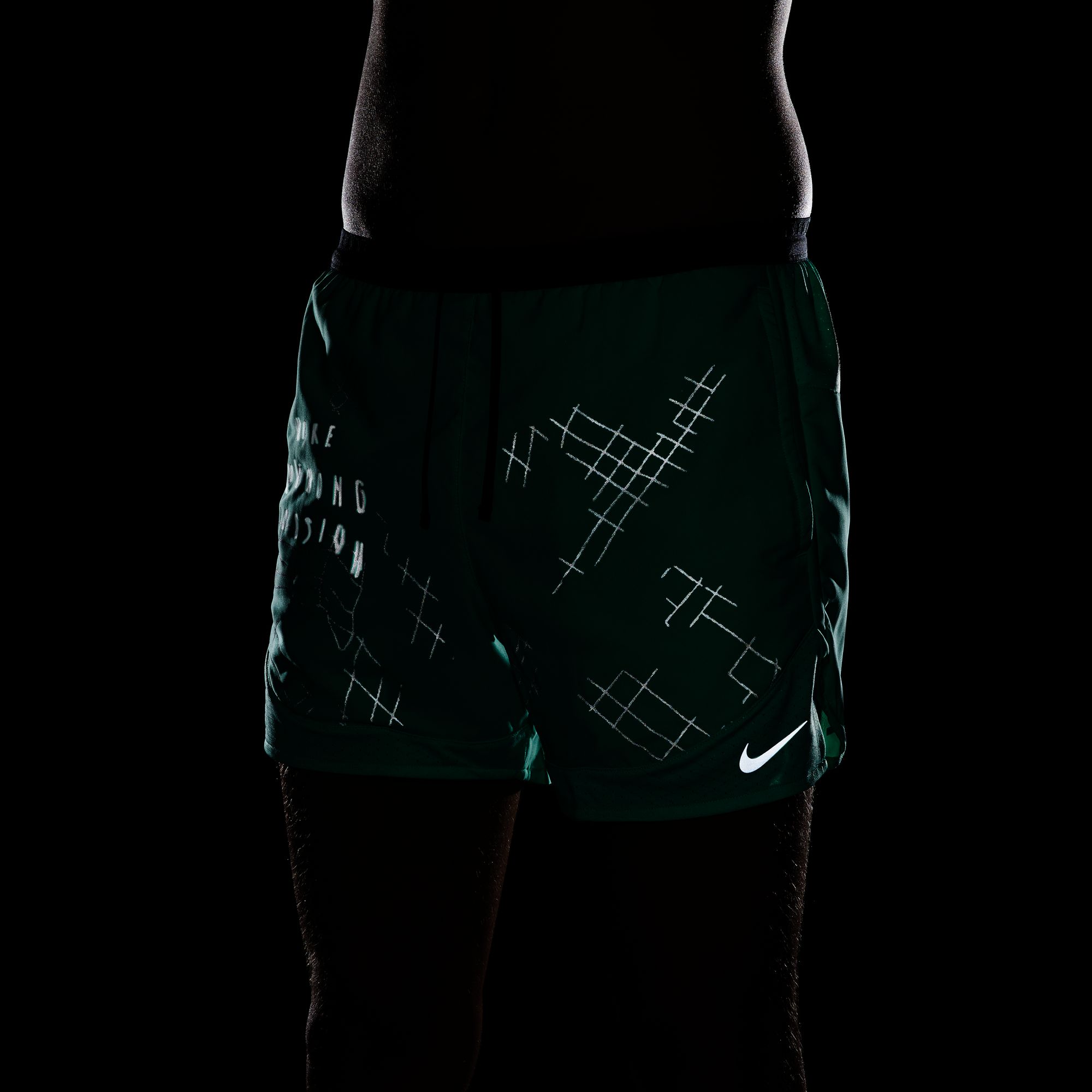 Nike Dri-Fit Stride Run Division 13cm (approx.) Brief-Lined Running Erkek Şort