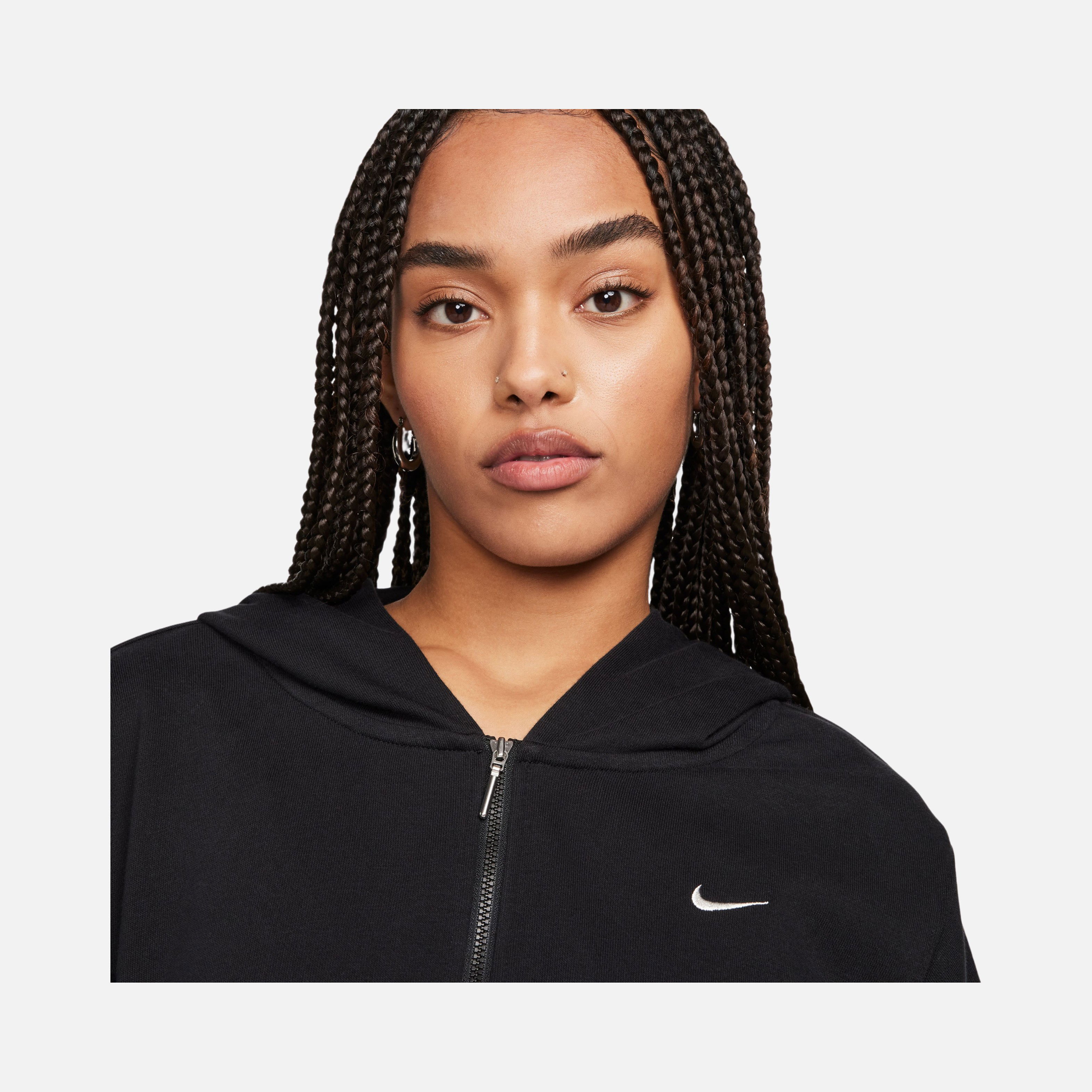 Nike Sportswear Phoenix Fleece Chill French Terry Loose Full-Zip Hoodie Kadın Sweatshirt