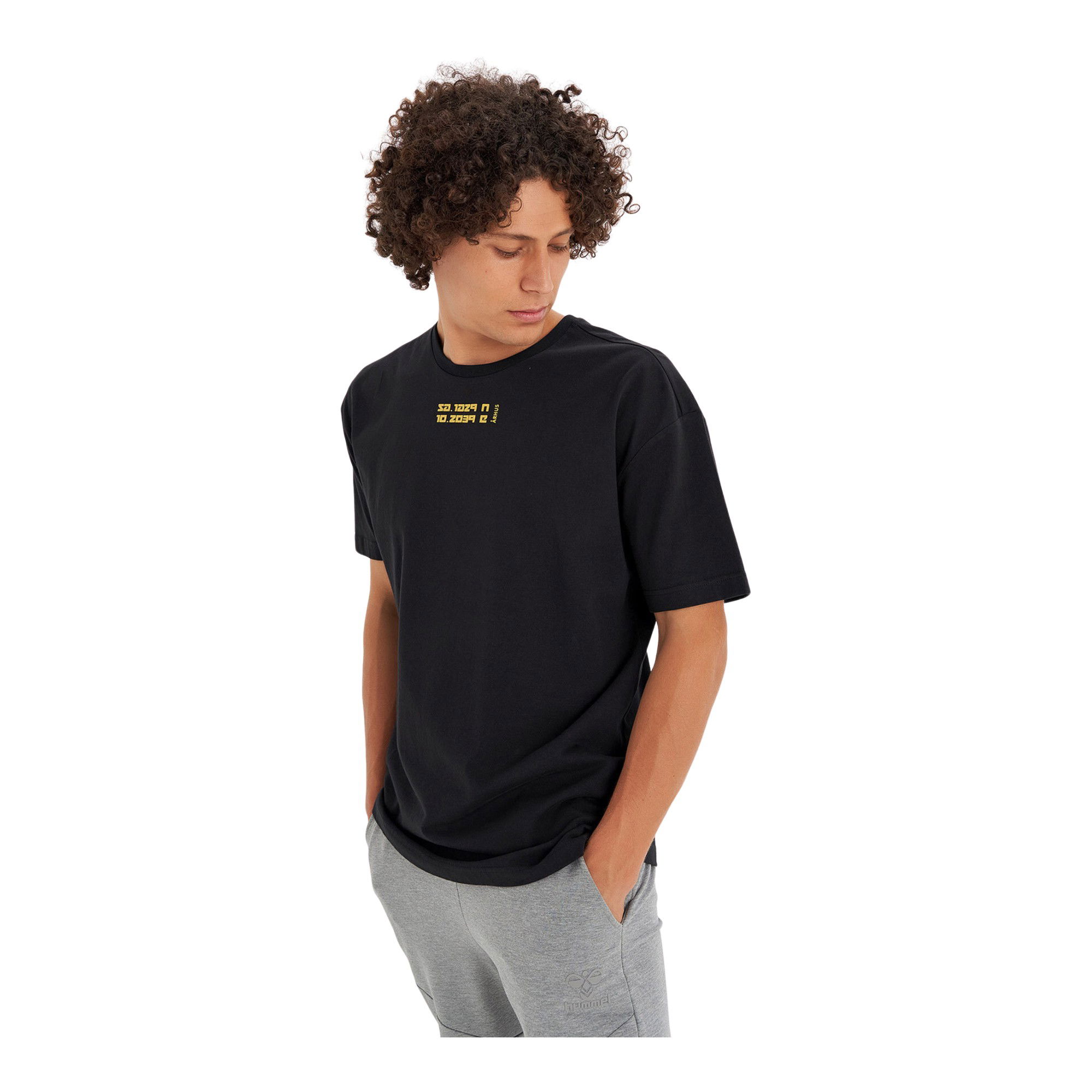 Hummel Sportswear Erkole Wide Fit Short-Sleeve Erkek Tişört