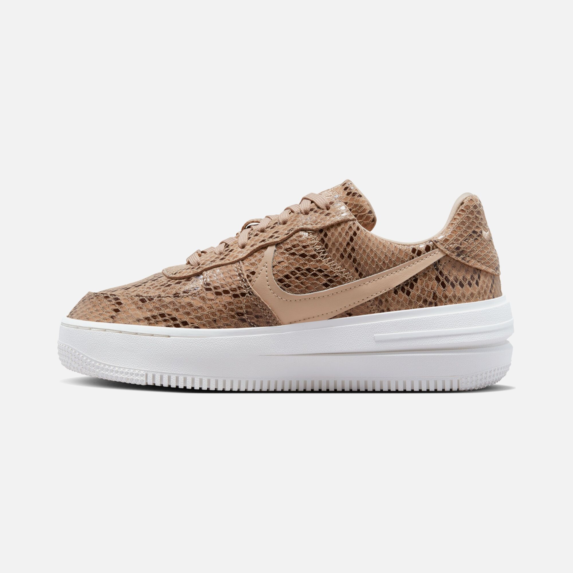 Nike Air Force 1 PLT.AF.ORM ''Snakeskin Print'' Kadın Spor Ayakkabı