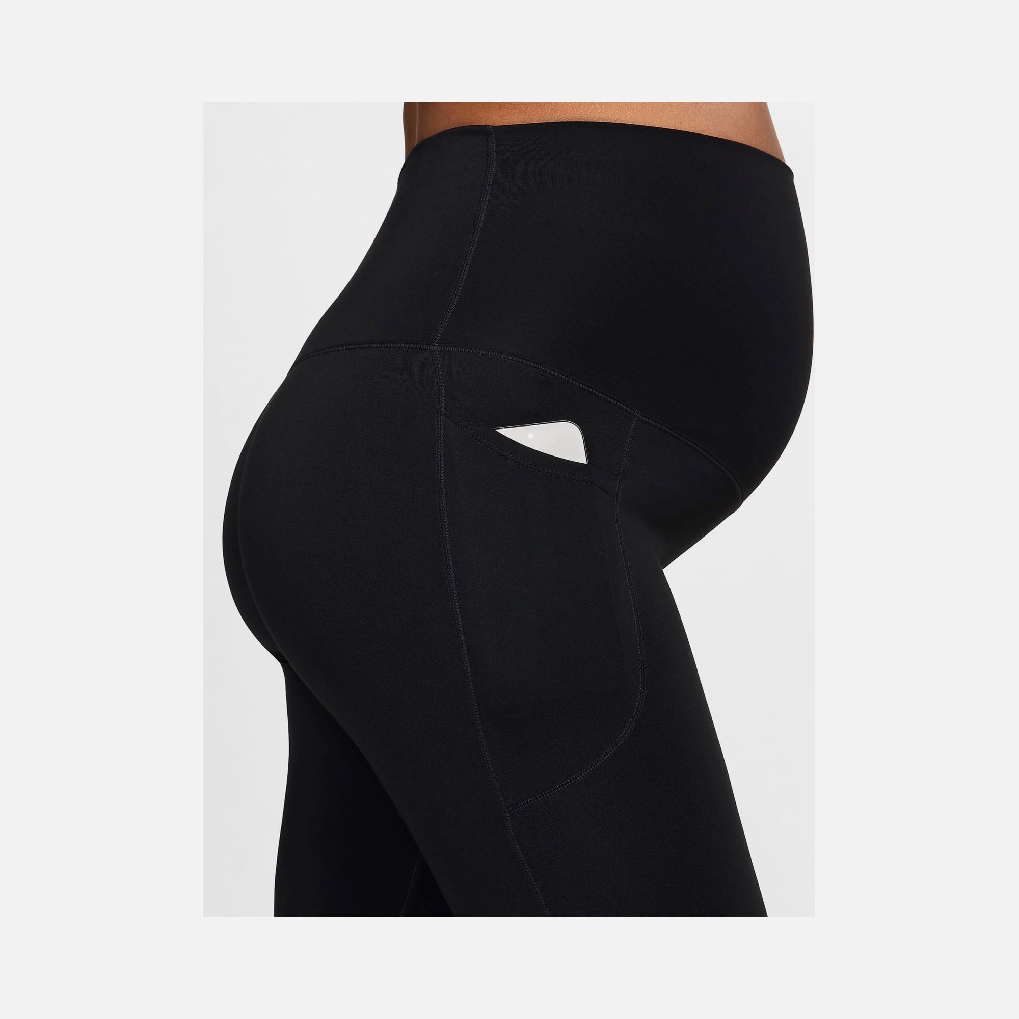 Nike One Dri-Fit High-Waisted 7/8 With Pockets Training (Maternity) Kadın Tayt