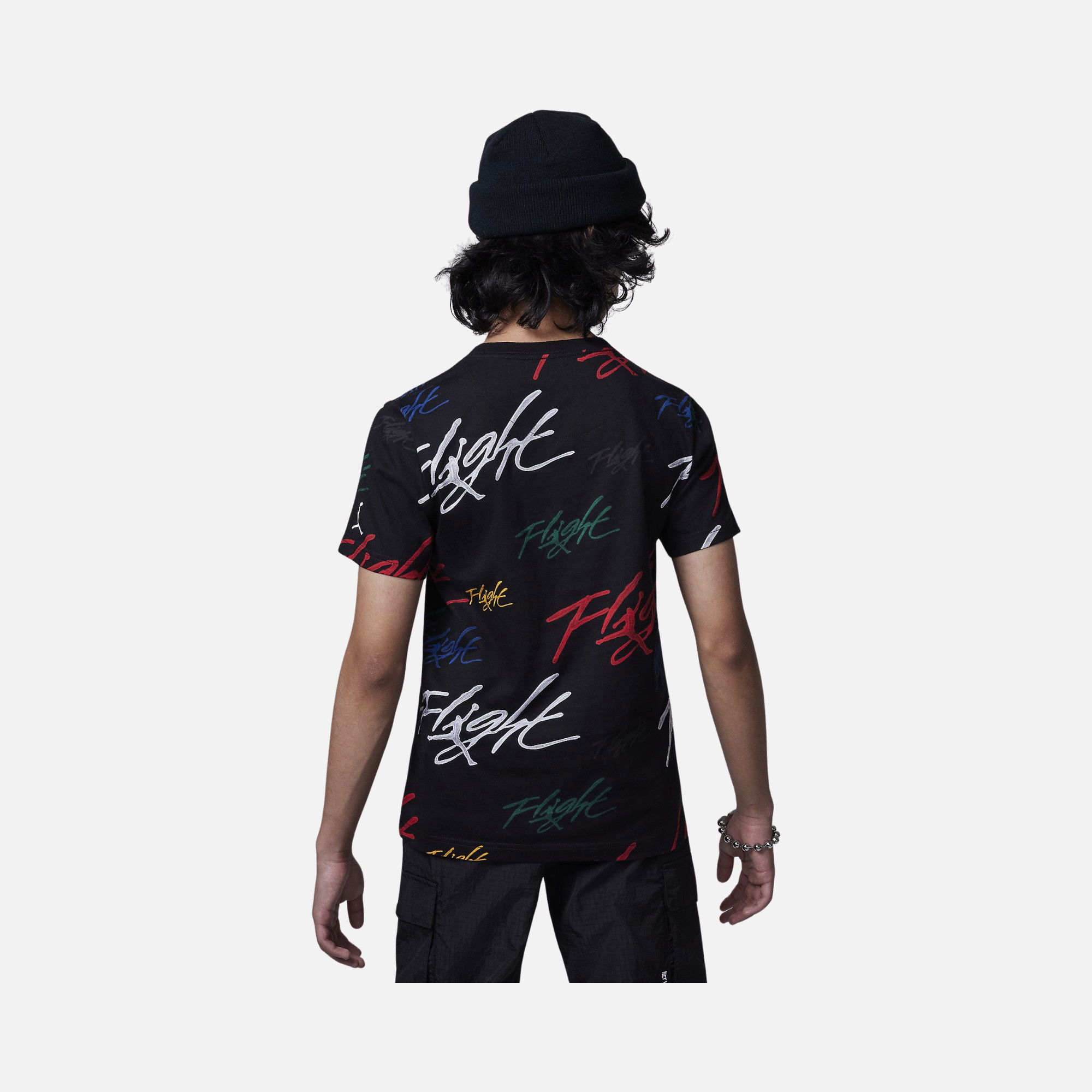 Nike Jordan Jumpman Painted Flight All-Over Printed Short-Sleeve Çocuk Tişört