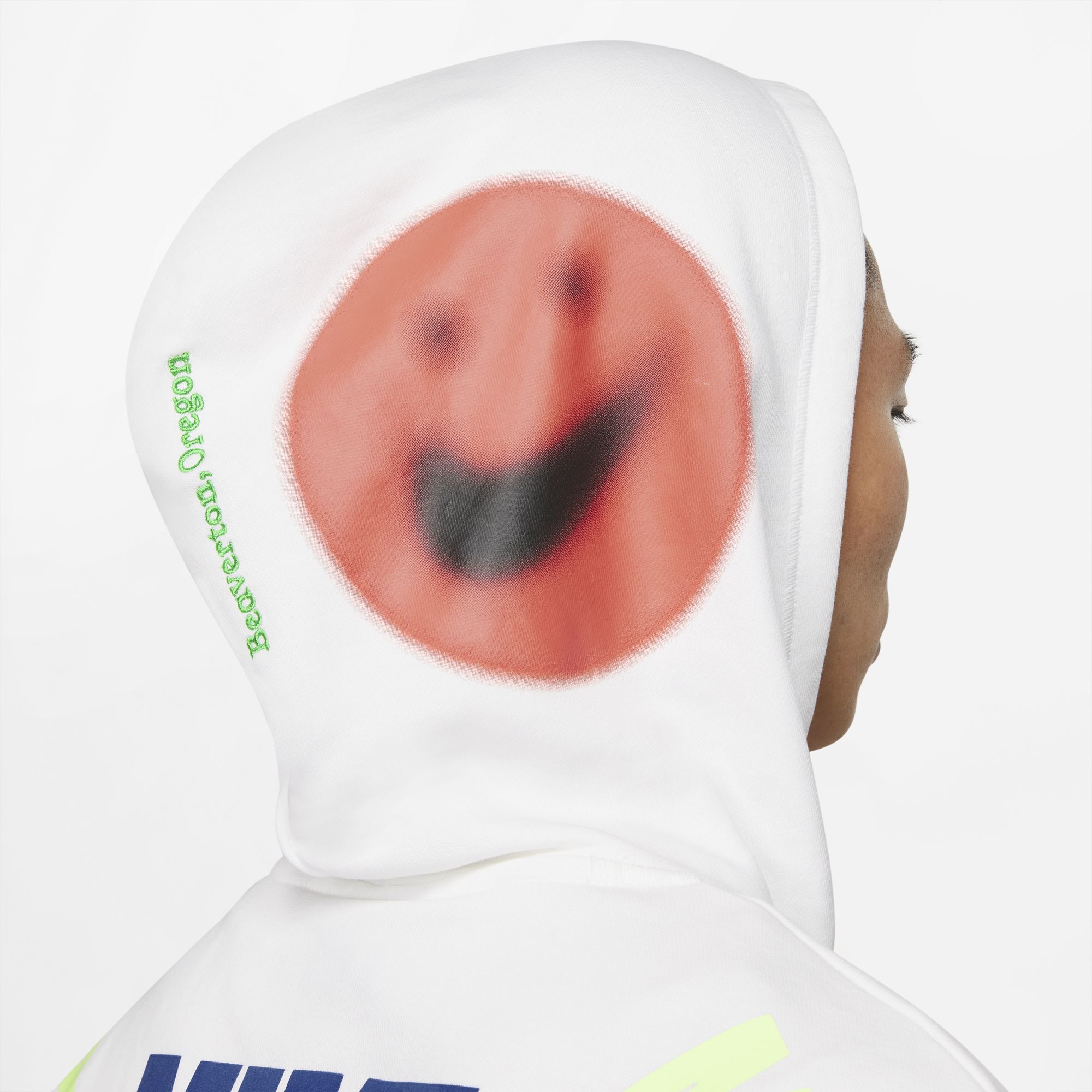 Nike Sportswear Pullover French Terry World Tour Hoodie Erkek Sweatshirt