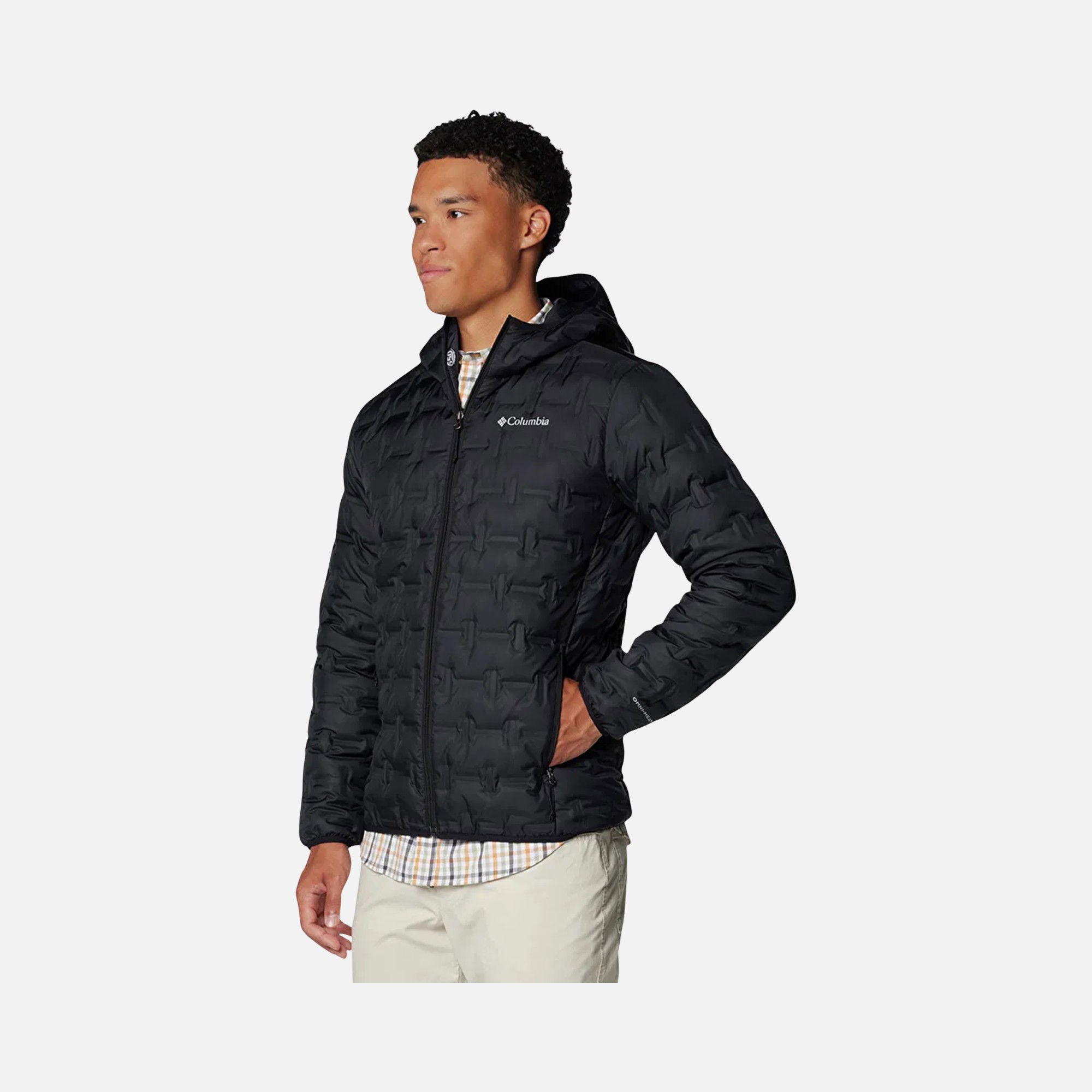 Columbia Delta Ridge II Down Full-Zip Hoodie Erkek Mont