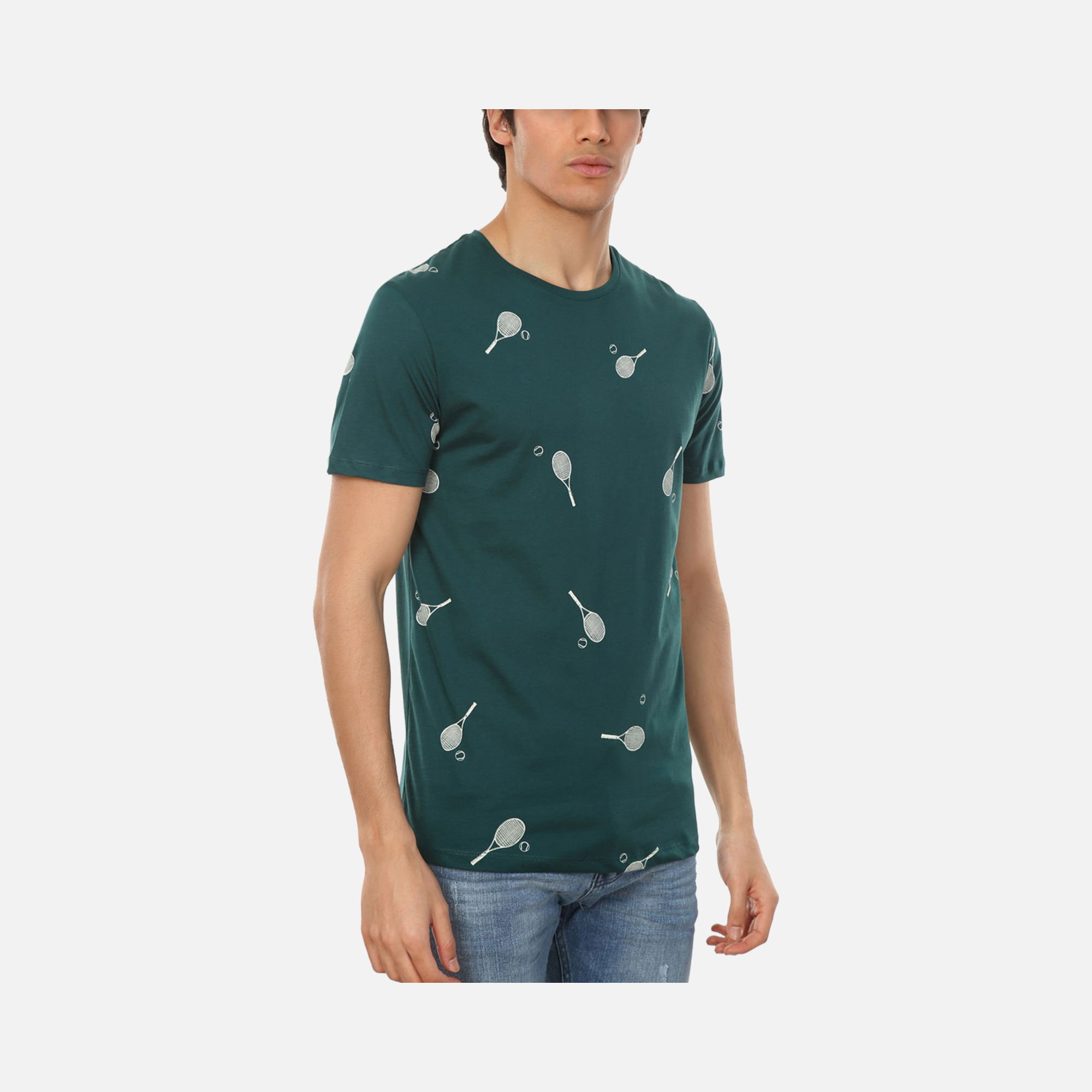 John Frank Tennis Eighty Five Graphic Short-Sleeve Erkek Tişört