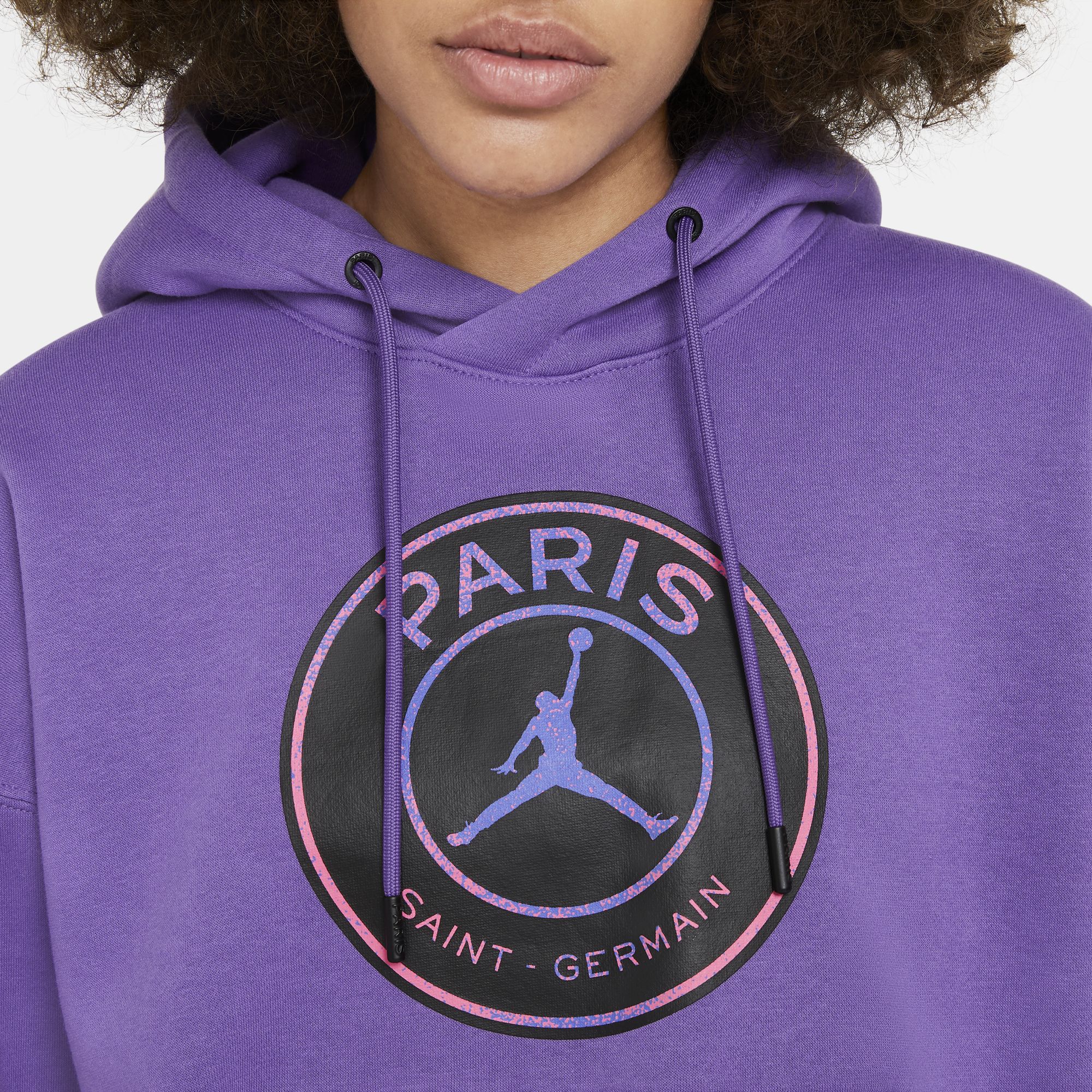 Nike Jordan Paris Saint-Germain Pullover Fleece Hoodie Core Kadın Sweatshirt