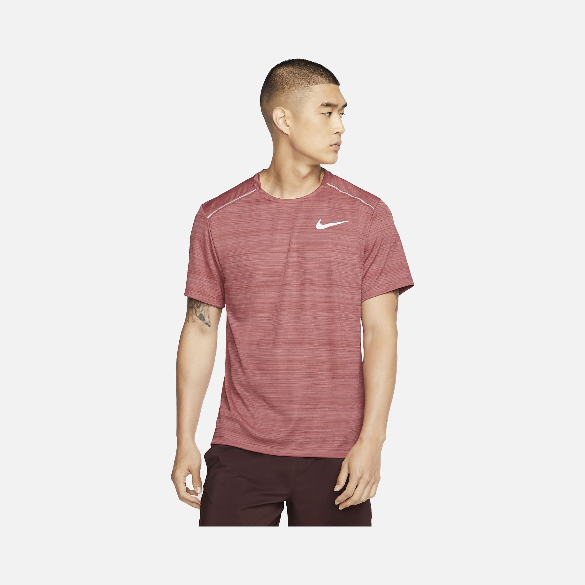 Nike Dri-Fit Miler Top Short Sleeve Erkek Tişört
