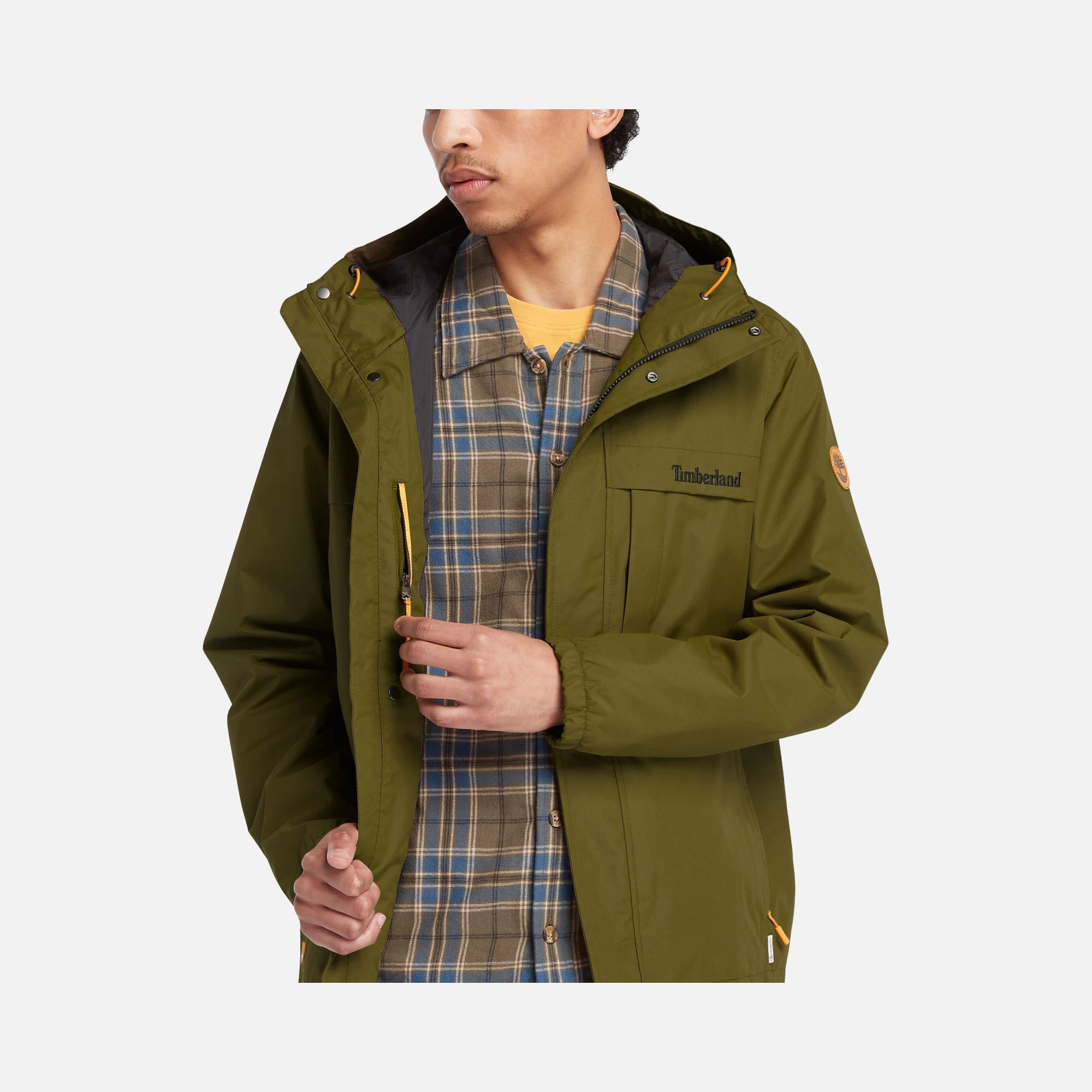 Timberland Sportswear Water Resistant Shell Full-Zip Hoodie Erkek Ceket