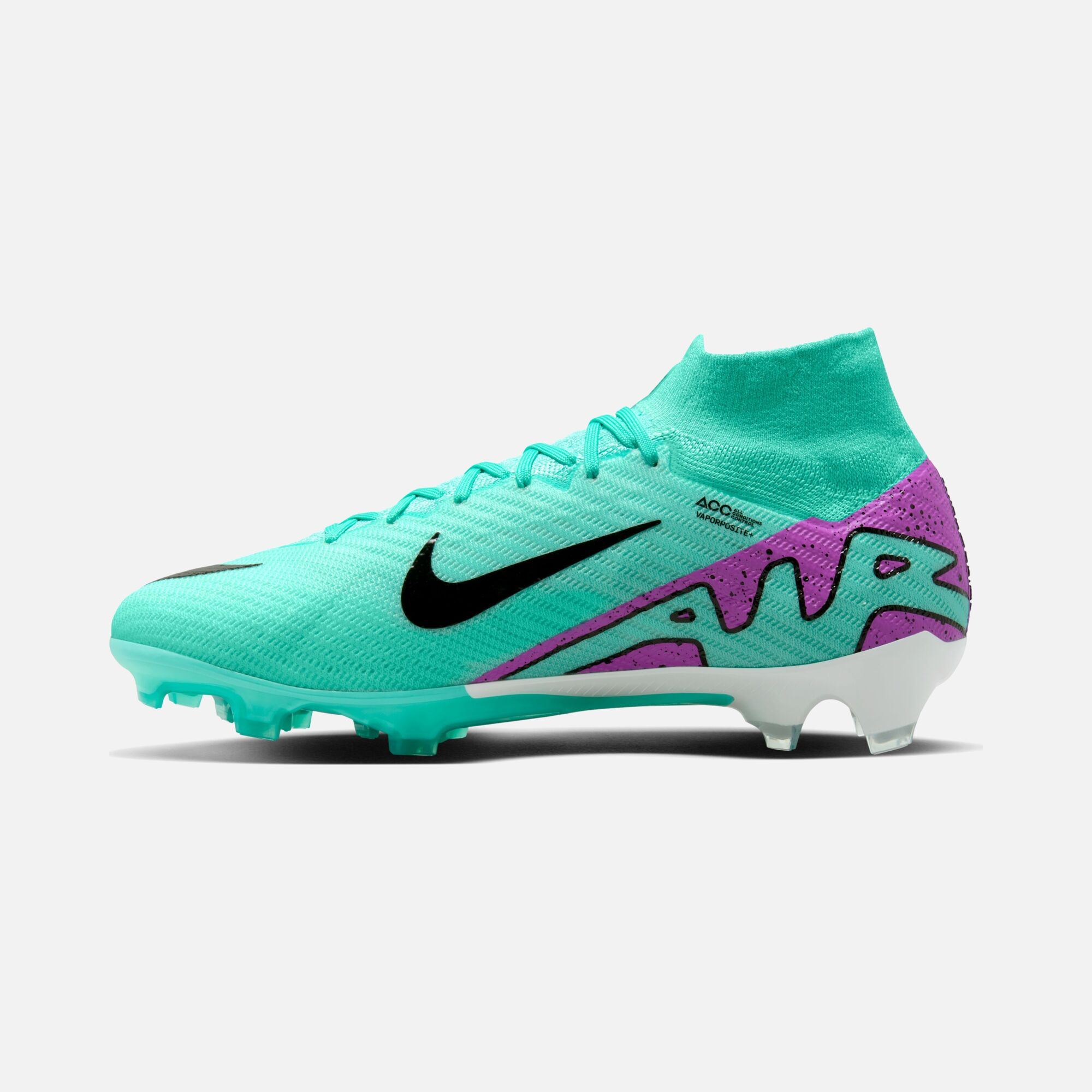 Nike Zoom Mercurial Superfly 9 Elite FG Firm Ground High-Top Erkek Krampon