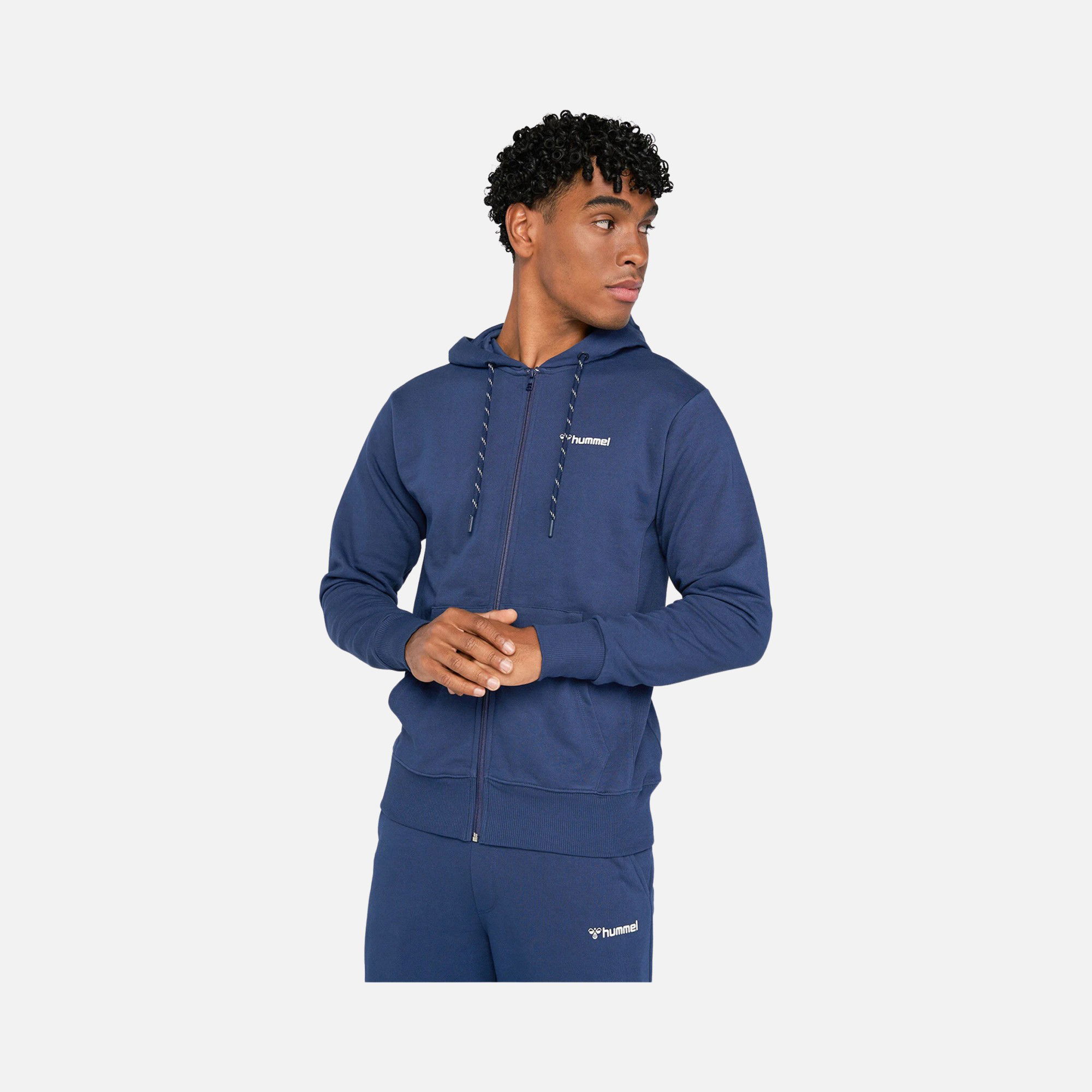 Hummel Sportswear Apon Full-Zip Hoodie Erkek Sweatshirt